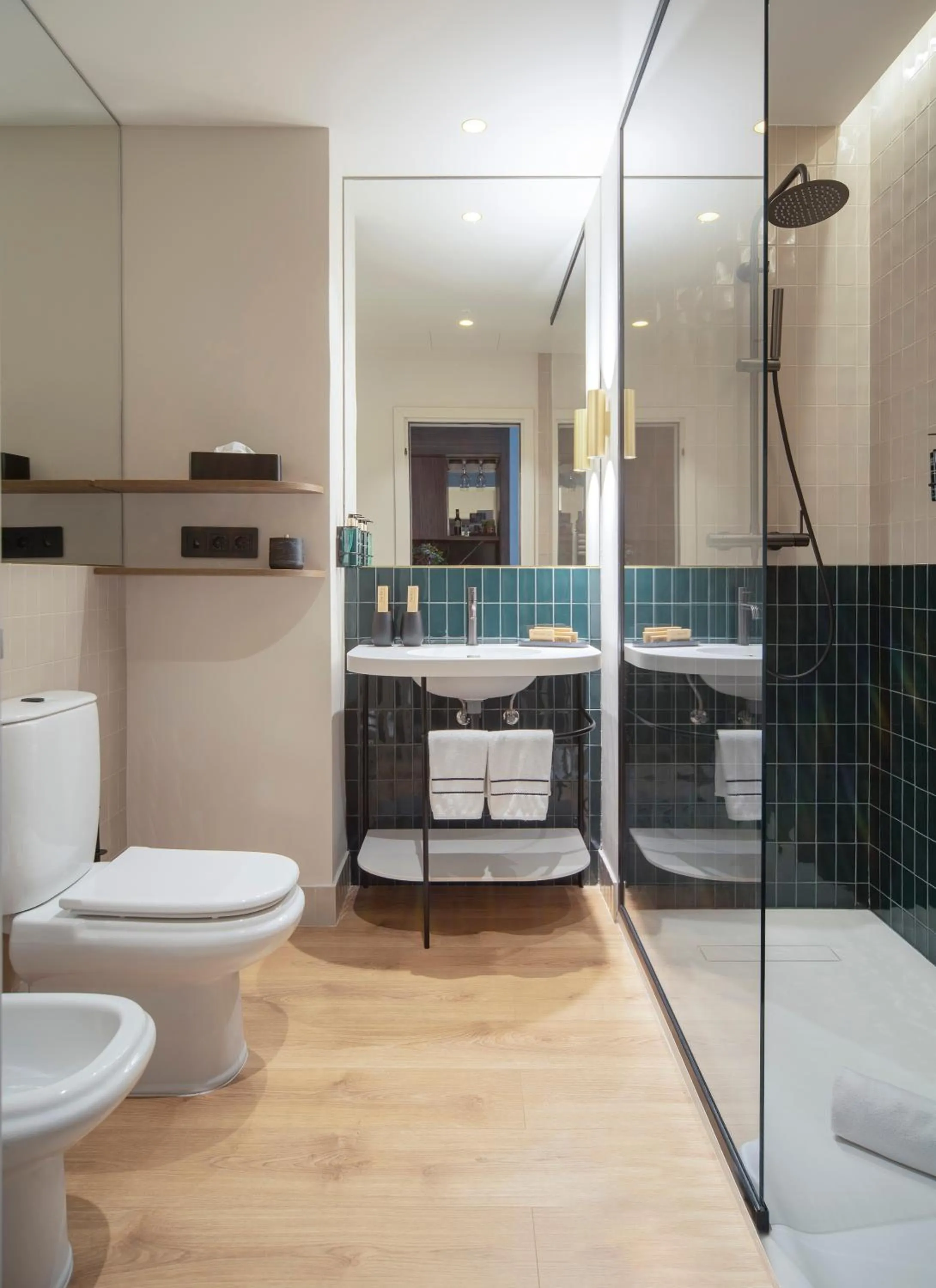 Shower in Meliá Milano