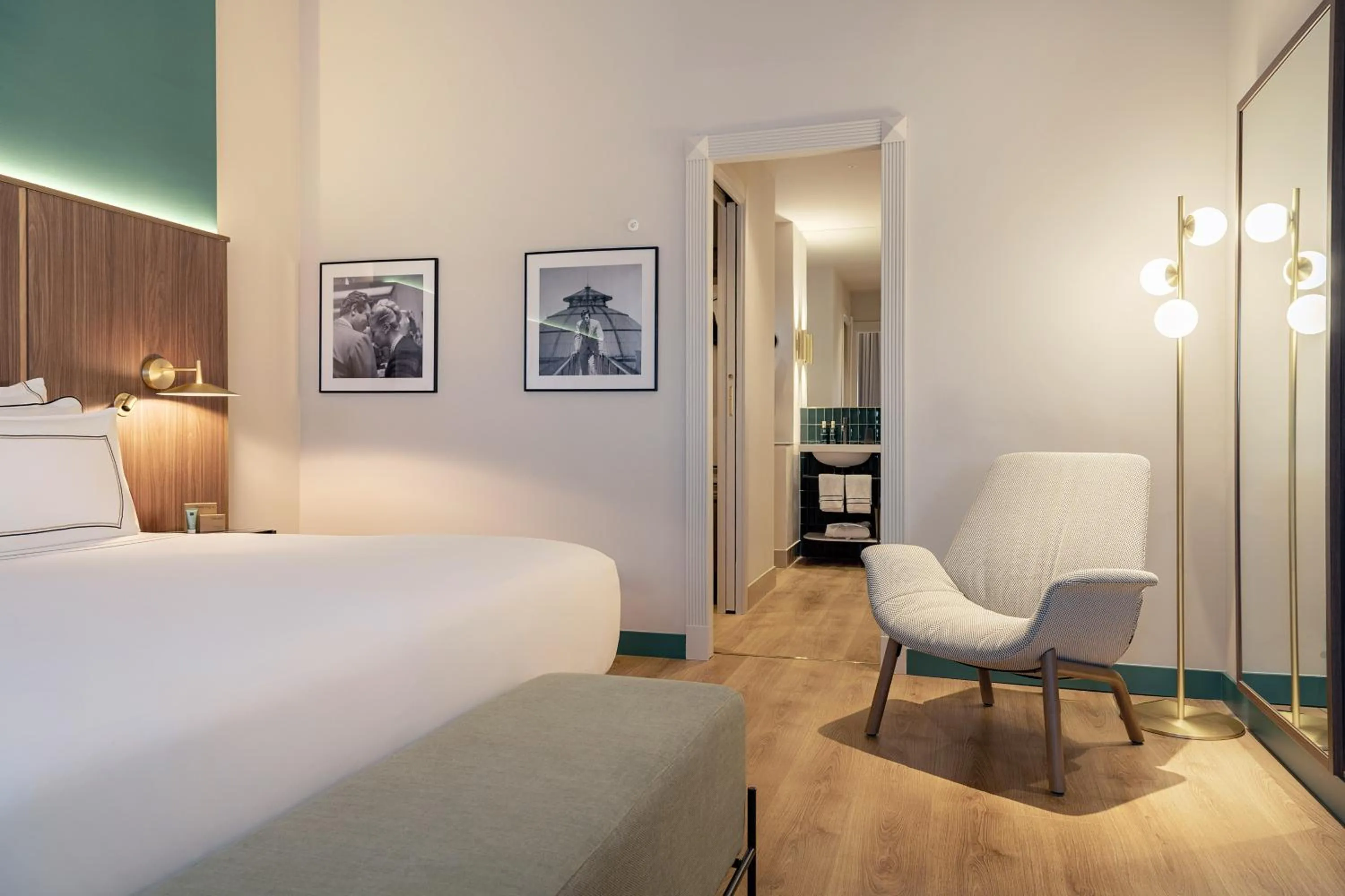 Bed in Meliá Milano