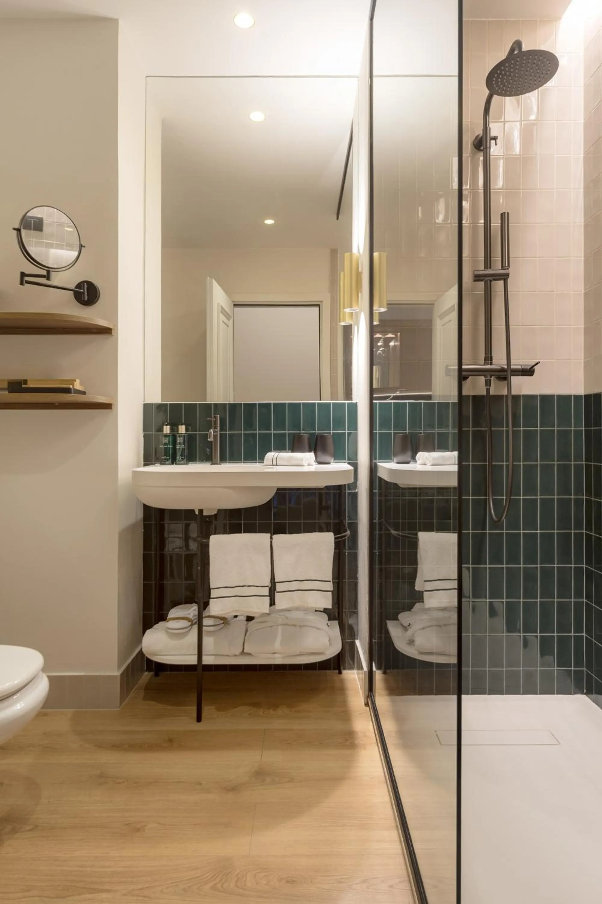 Shower in Meliá Milano