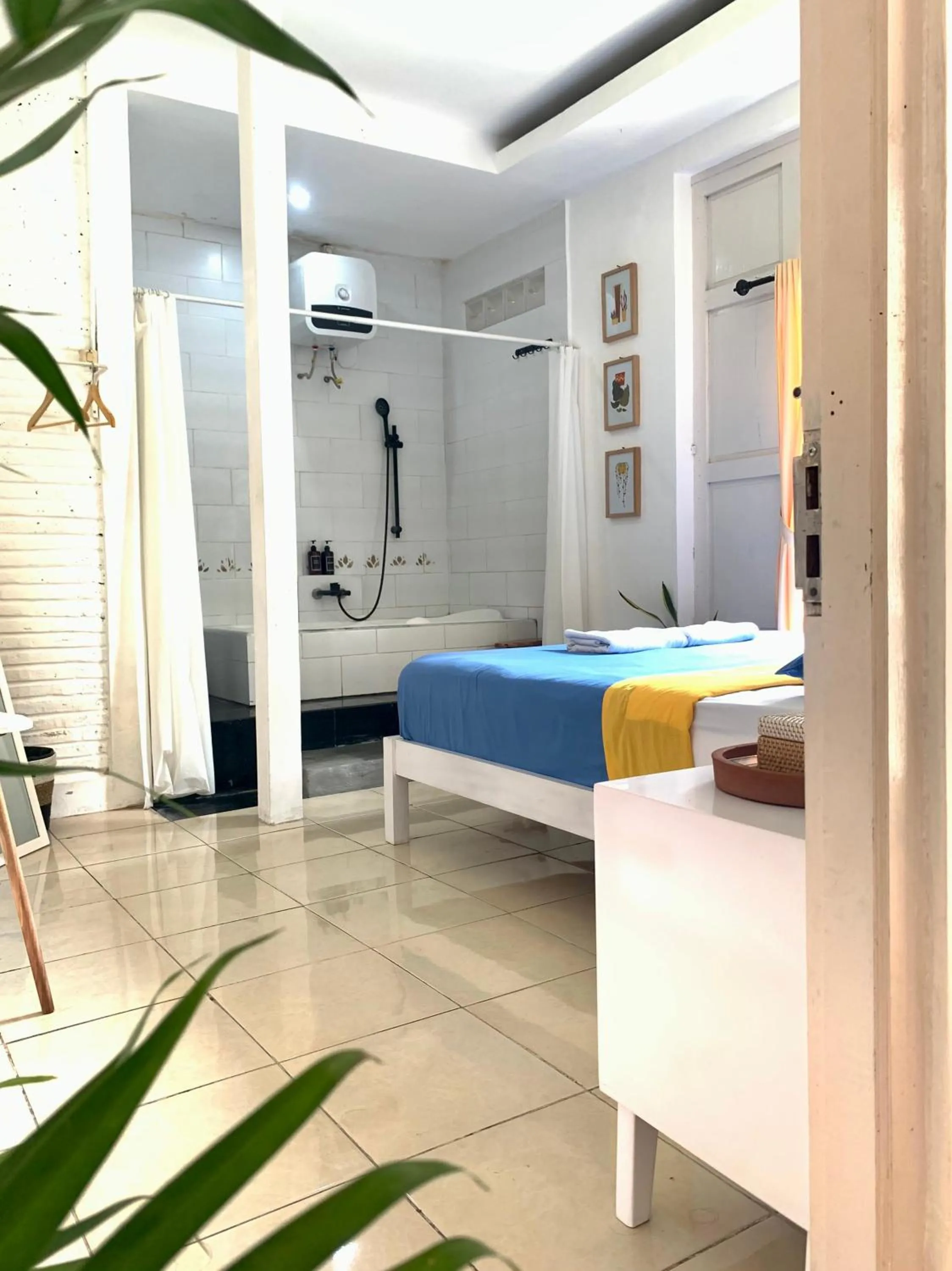 Bed in Roemah Renjana Yogyakarta