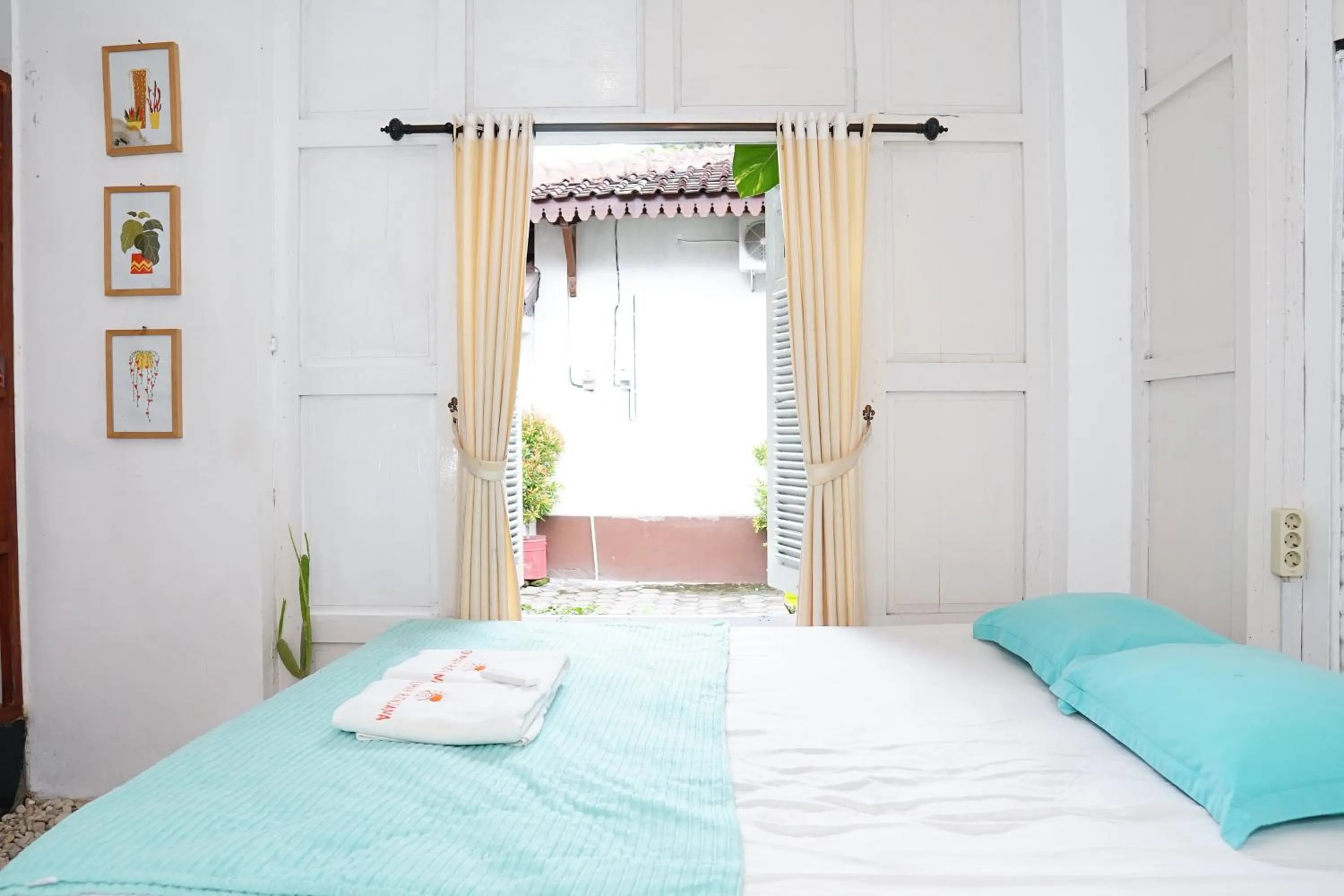 Bed in Roemah Renjana Yogyakarta