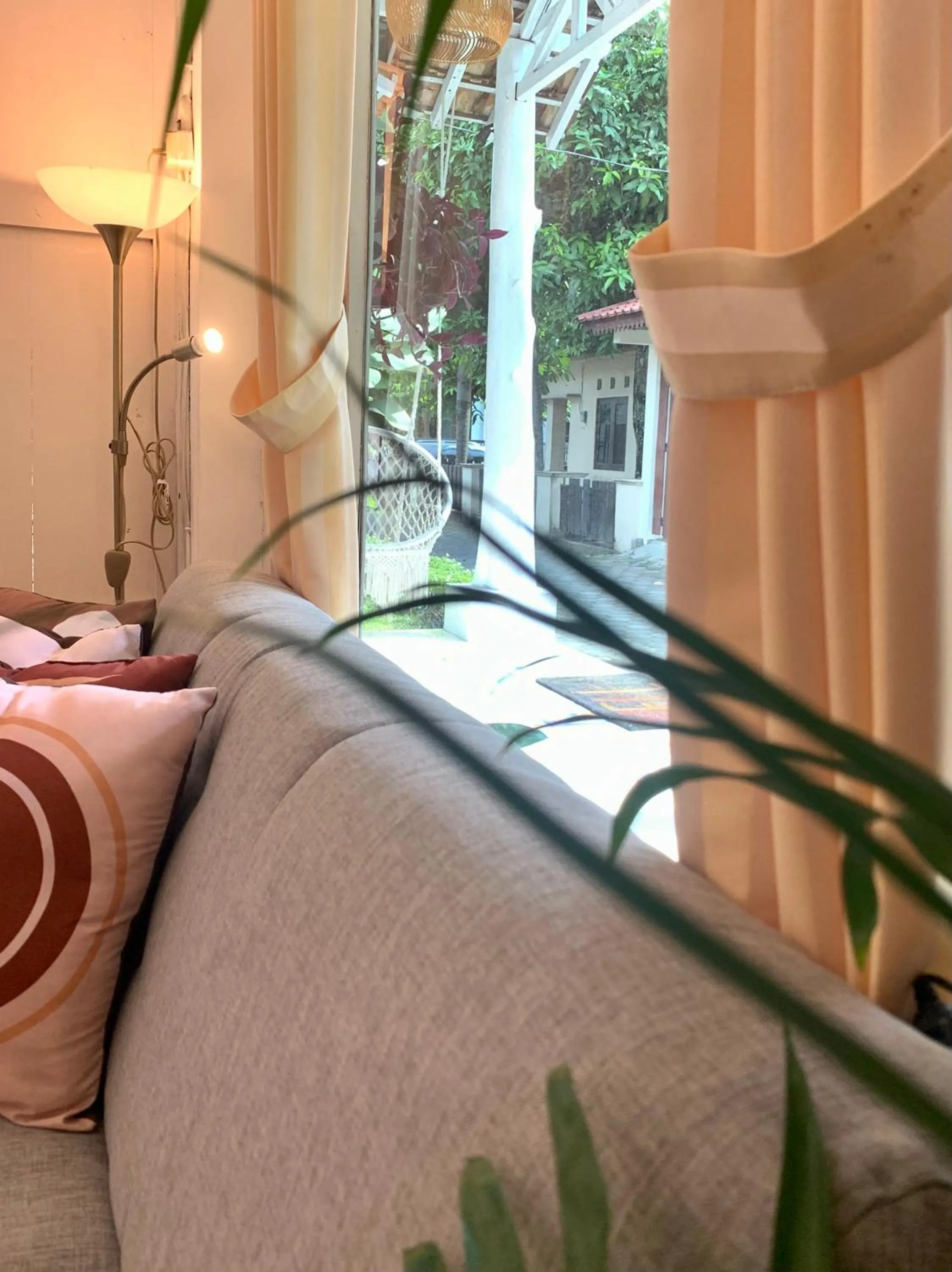 Living room, Bed in Roemah Renjana Yogyakarta