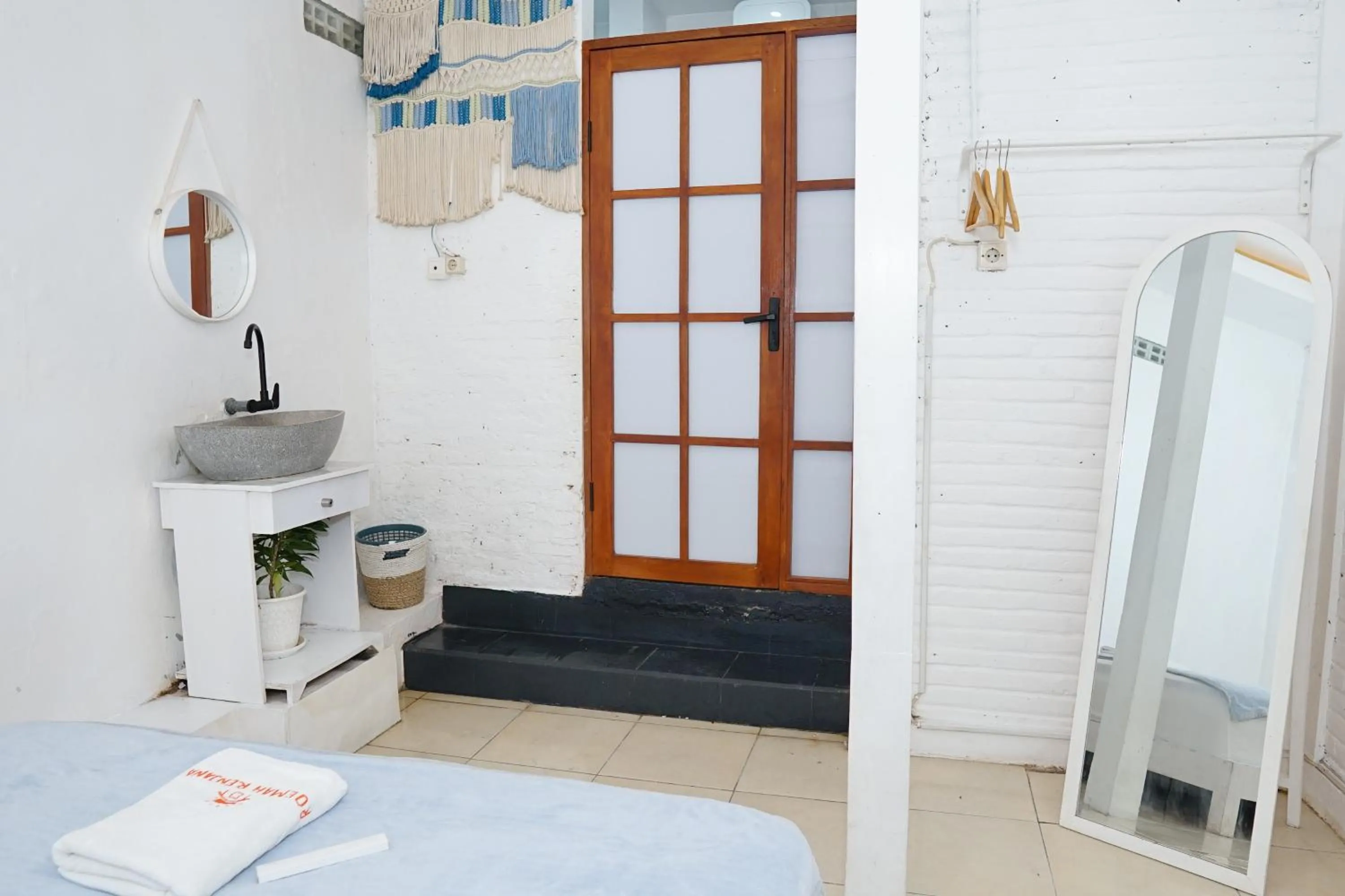Bed in Roemah Renjana Yogyakarta