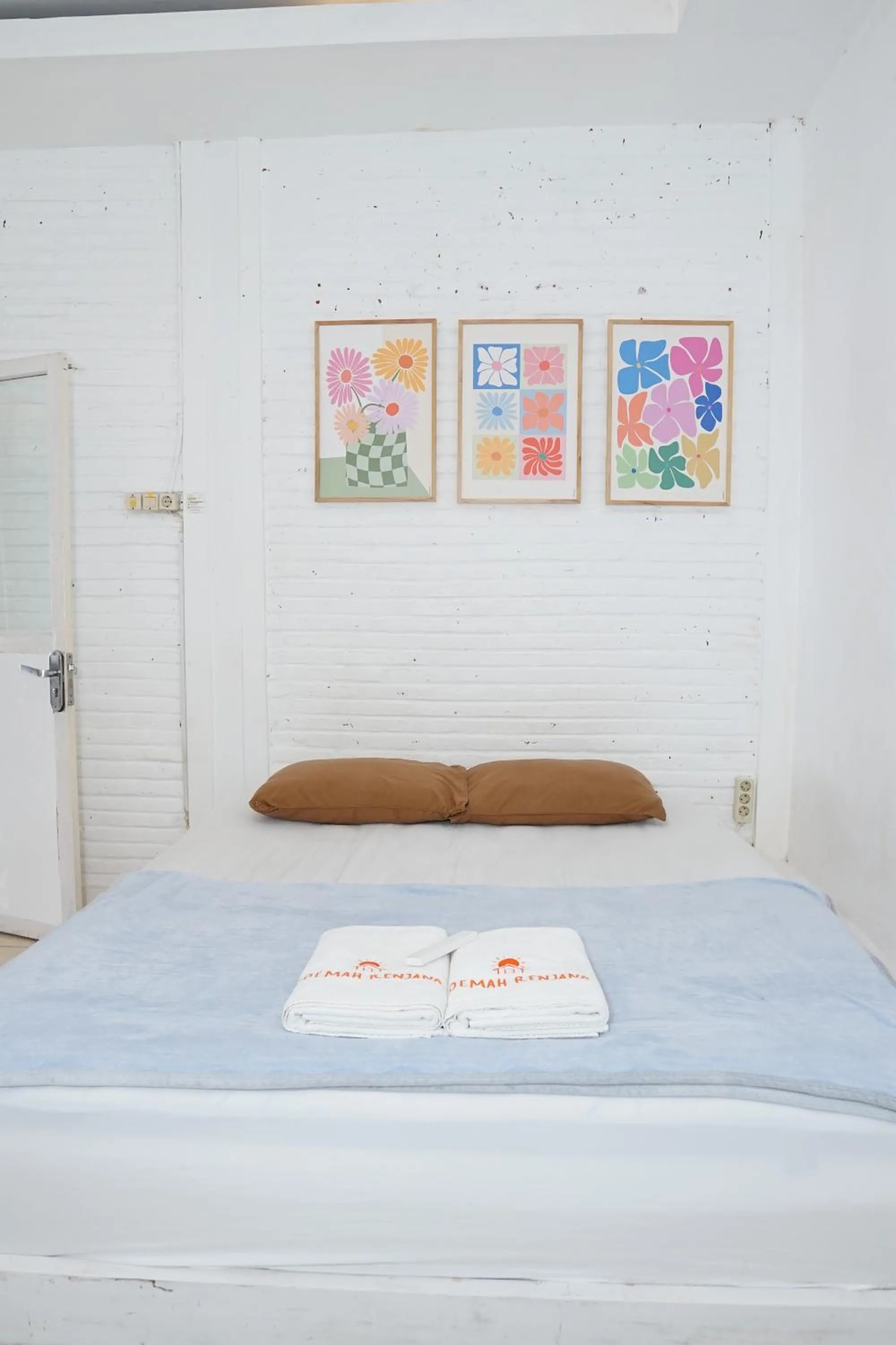 Bed in Roemah Renjana Yogyakarta