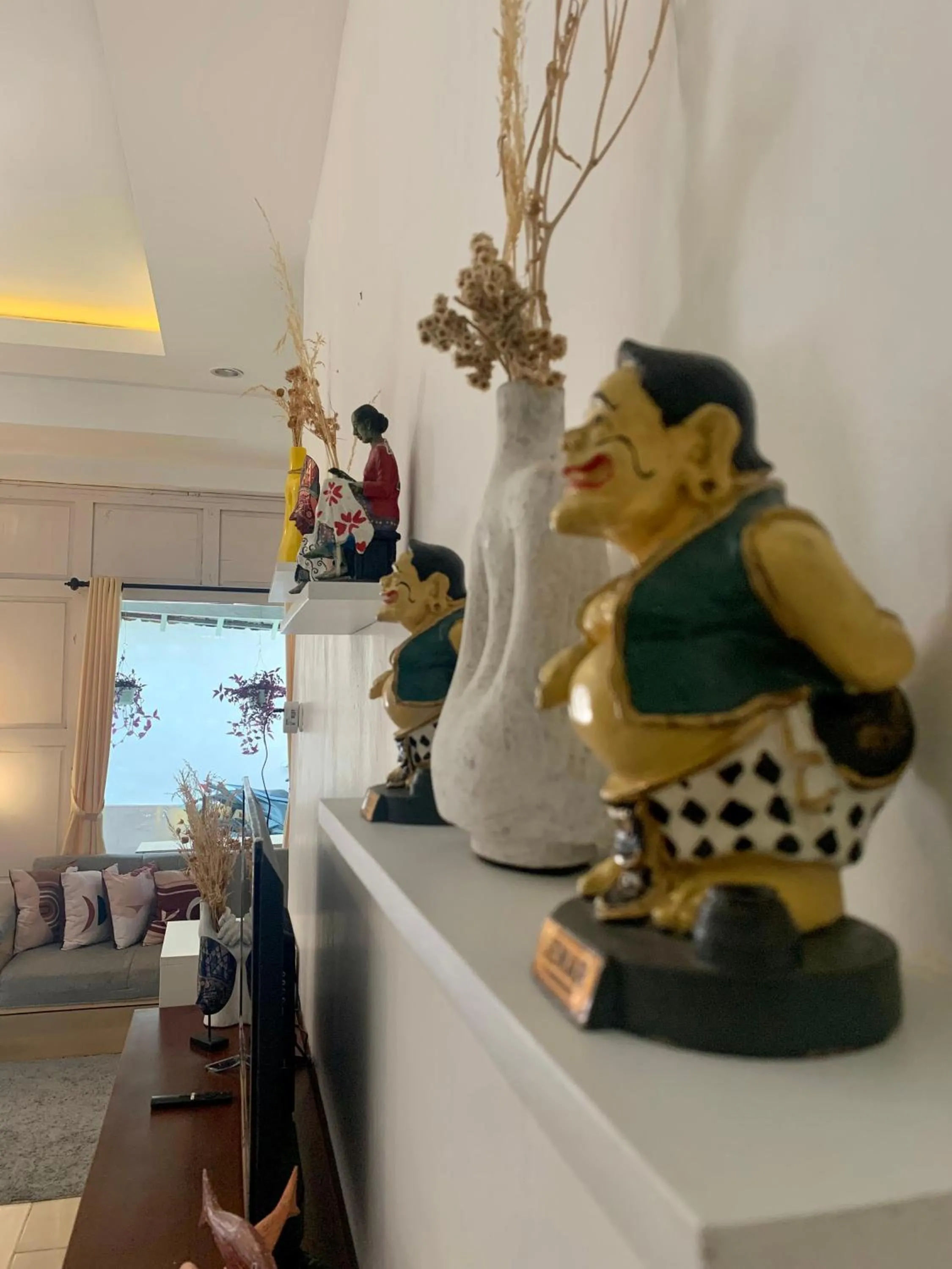 Living room in Roemah Renjana Yogyakarta