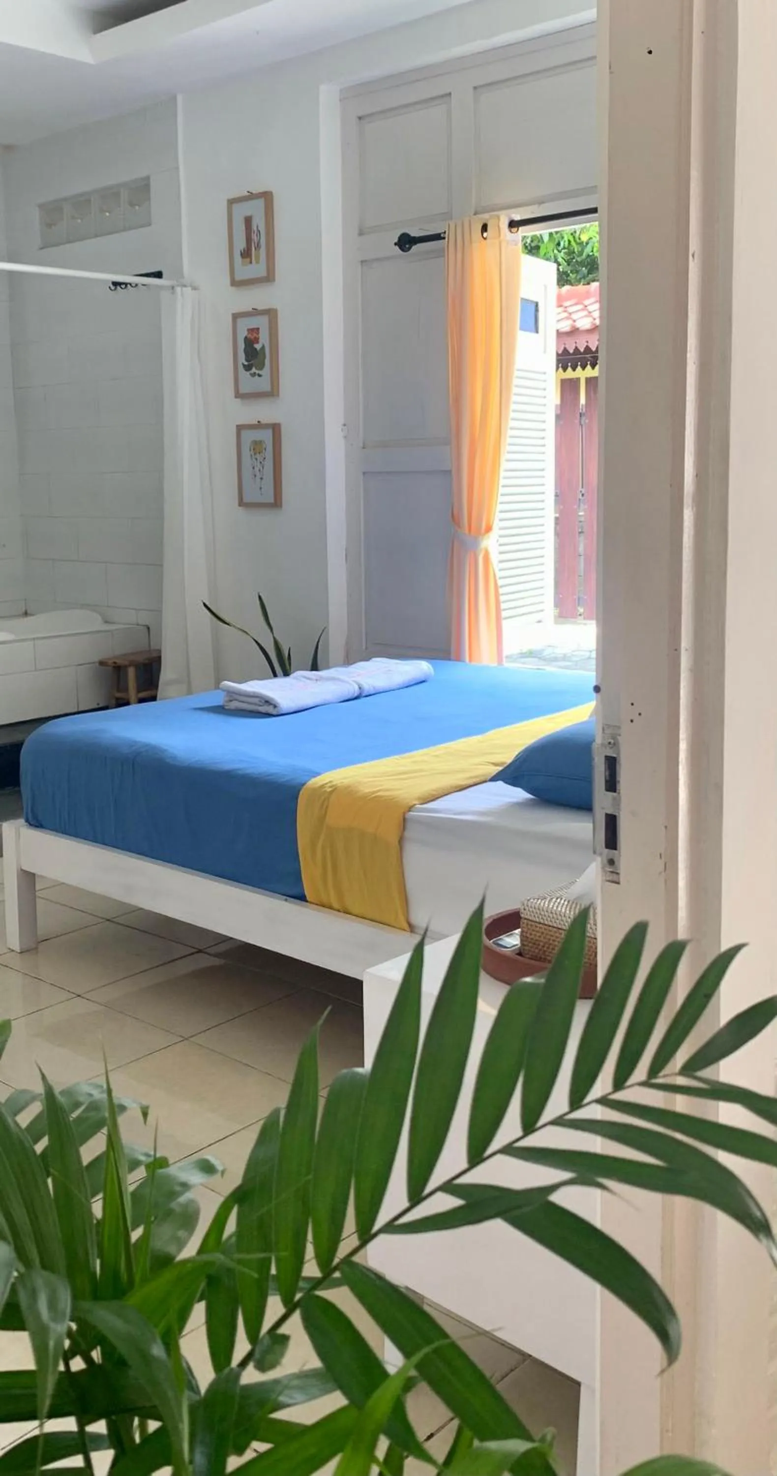 Bed in Roemah Renjana Yogyakarta