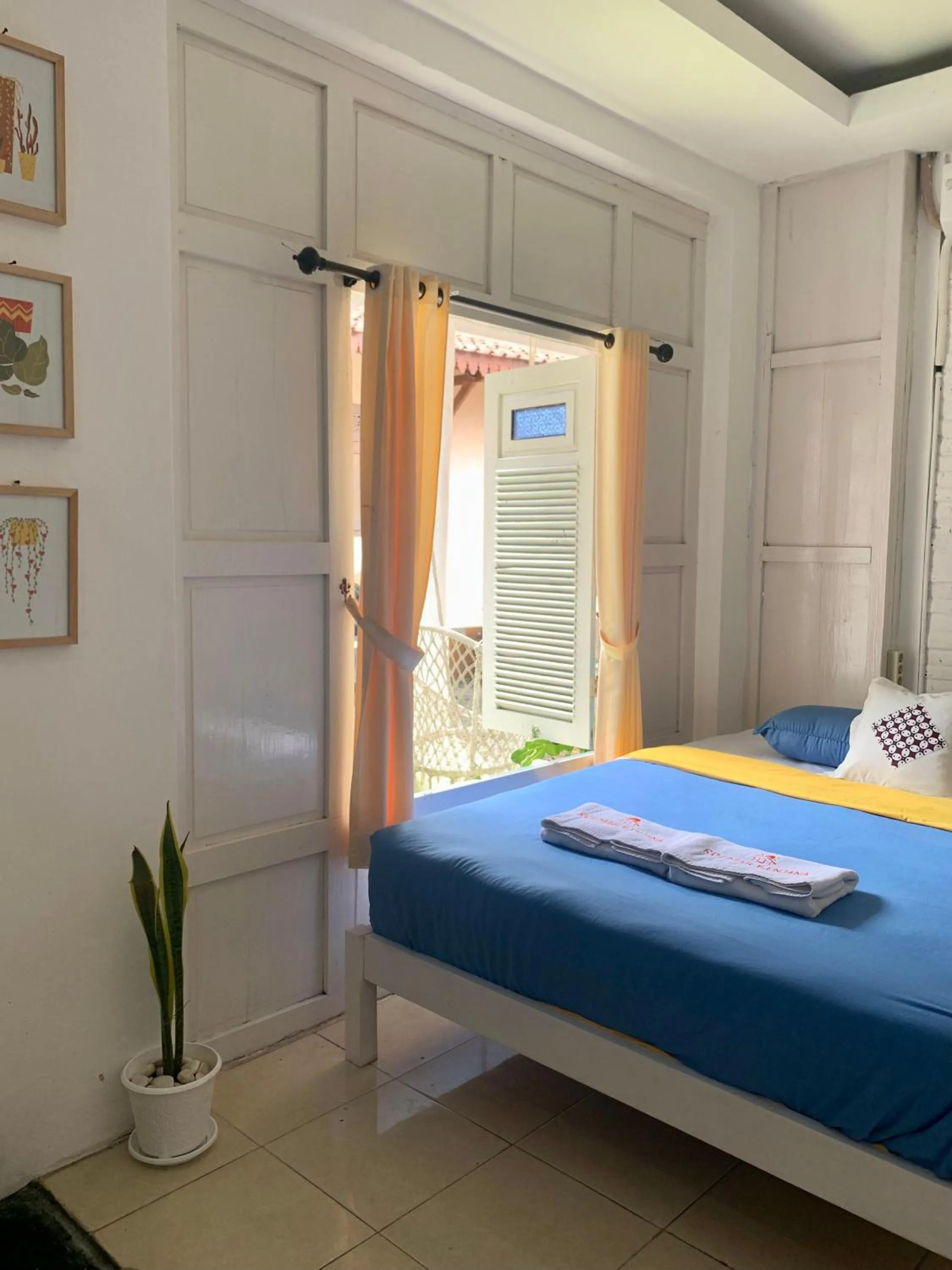 Bed in Roemah Renjana Yogyakarta