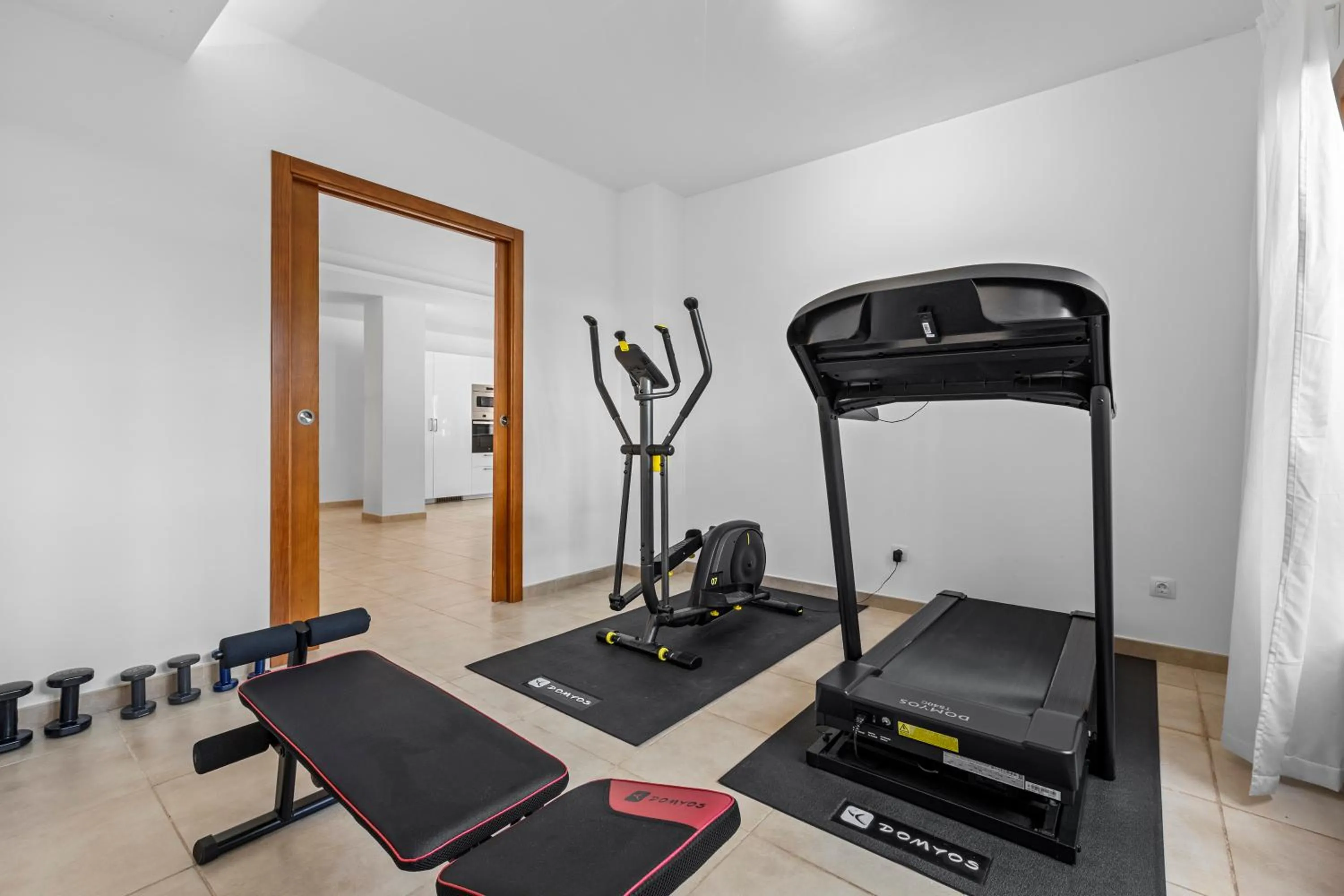 Fitness centre/facilities in Villa Rosa by Villalia