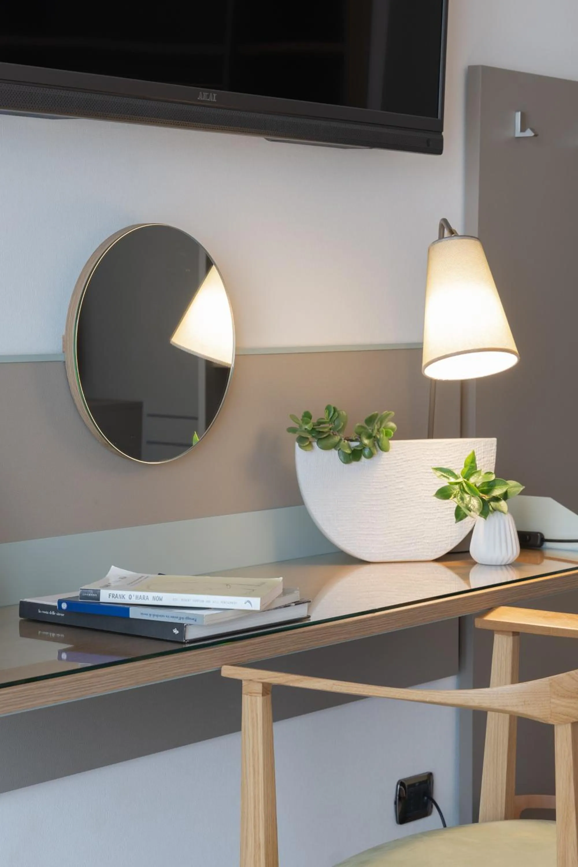 Decorative detail in Reginna Palace Hotel