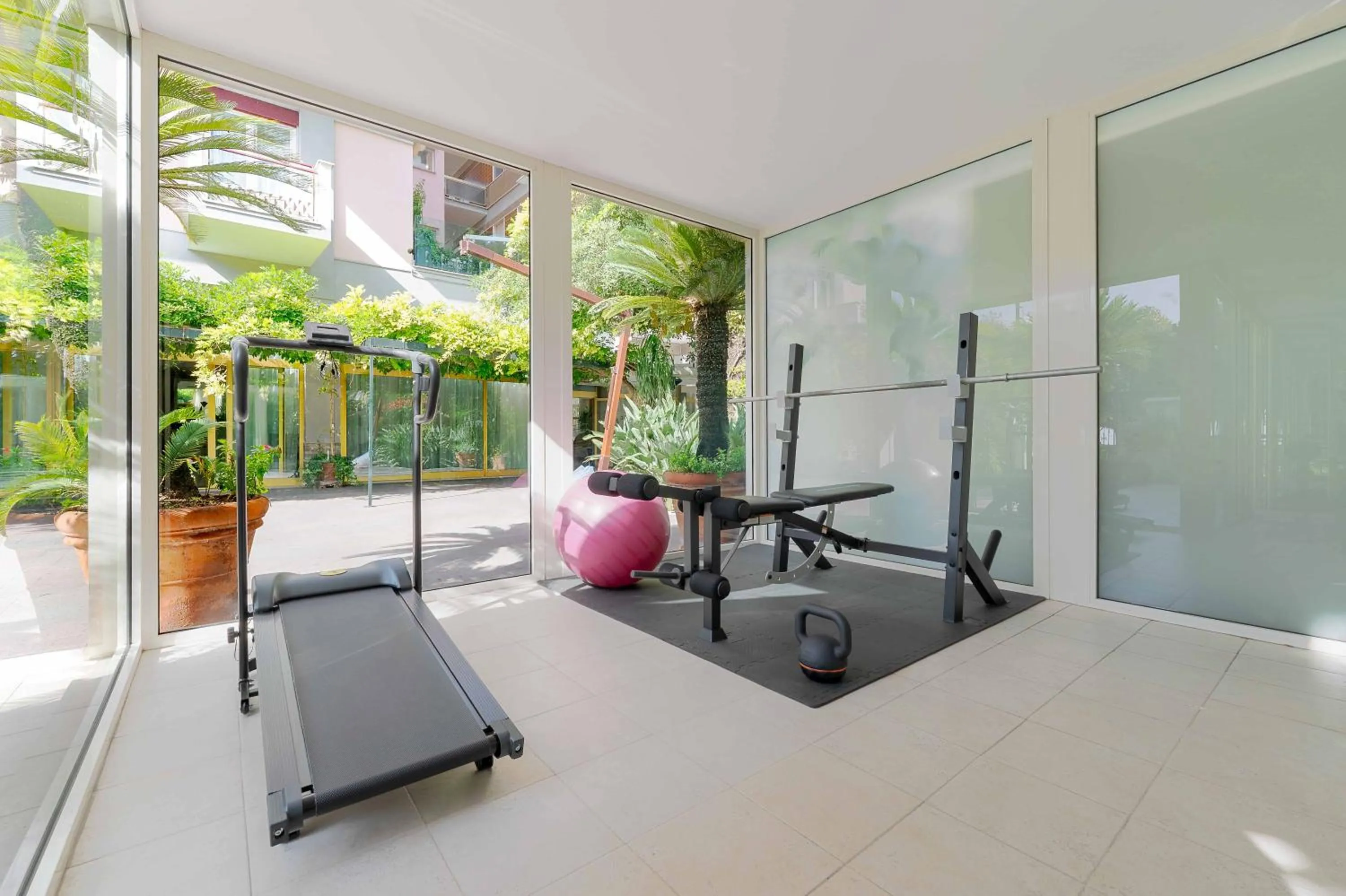 Fitness centre/facilities in Reginna Palace Hotel