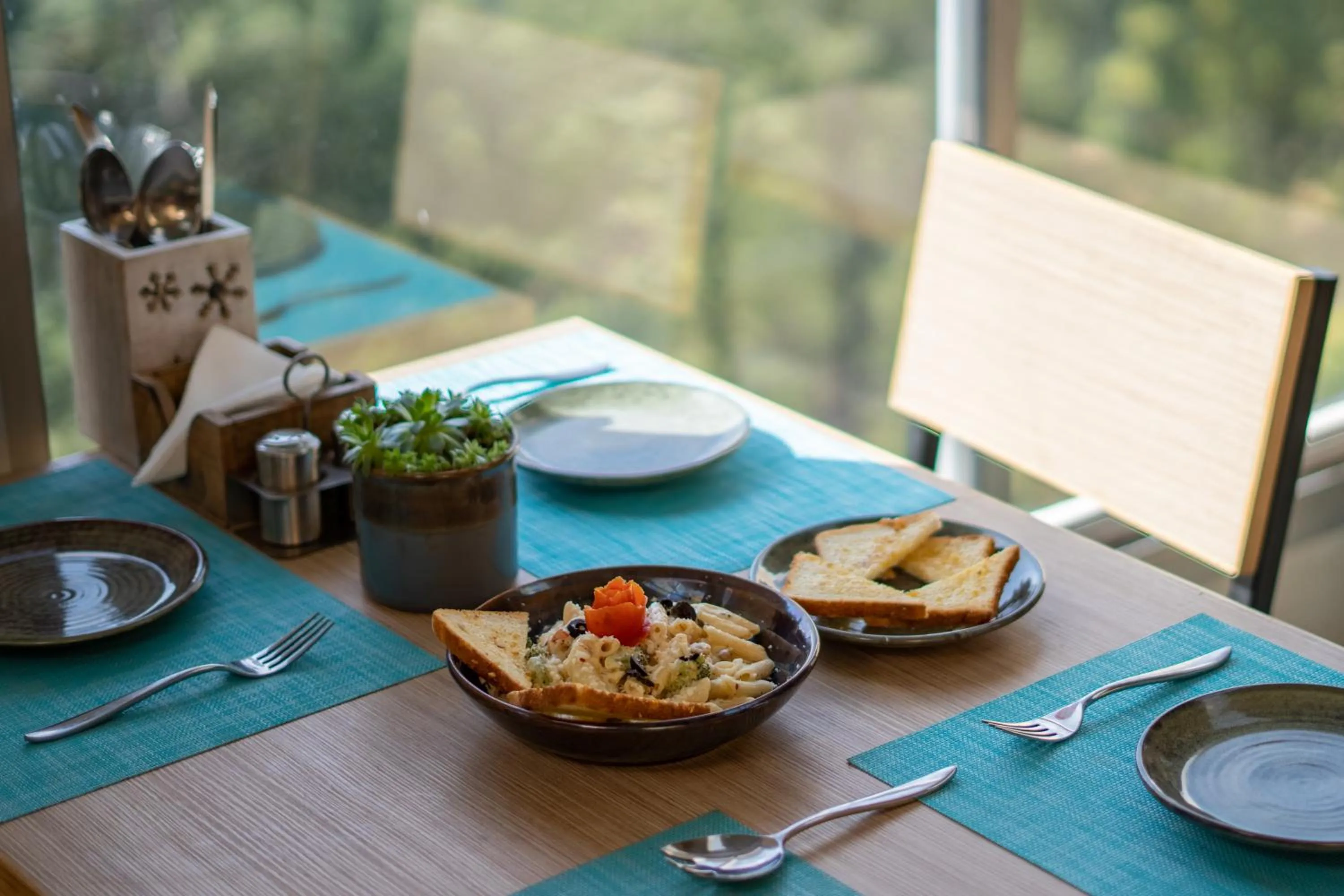 Breakfast in BluSalzz Escapade Resort Lansdowne