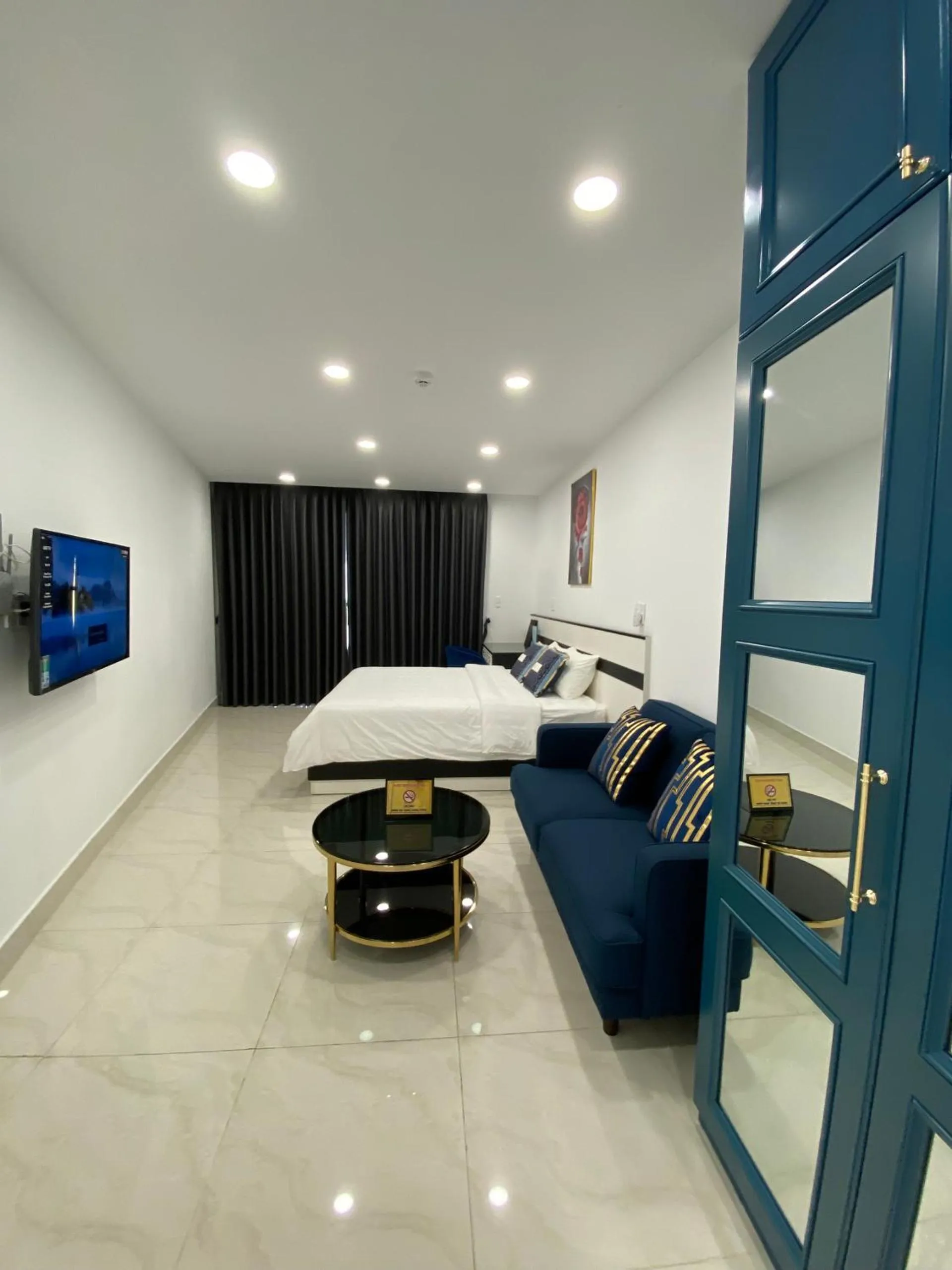 Bed in BBKISS Apartments & Hotel