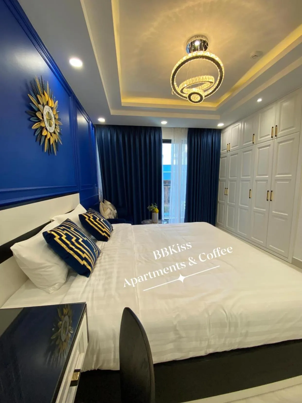 Bed in BBKISS Apartments & Hotel