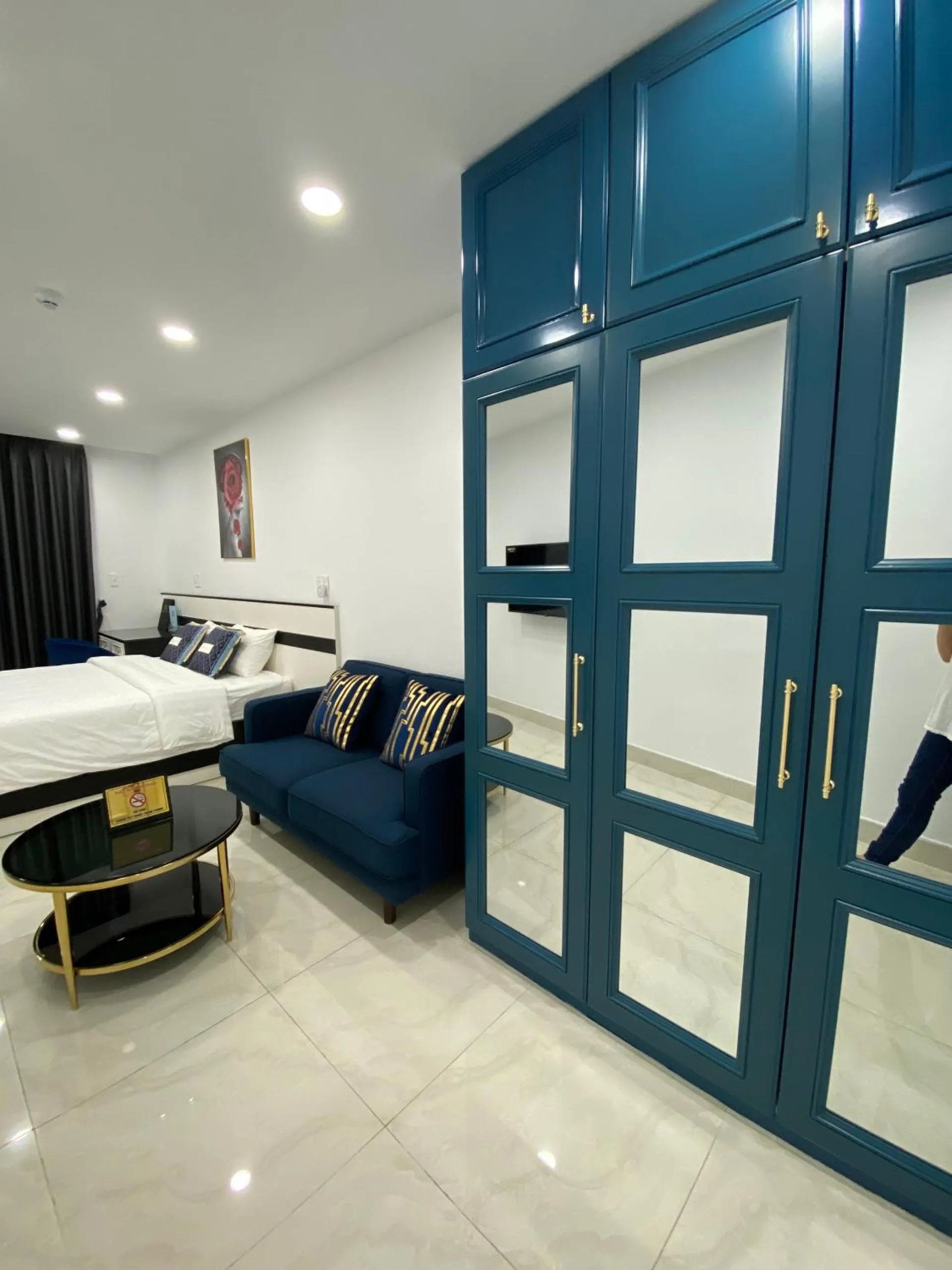 Bed in BBKISS Apartments & Hotel