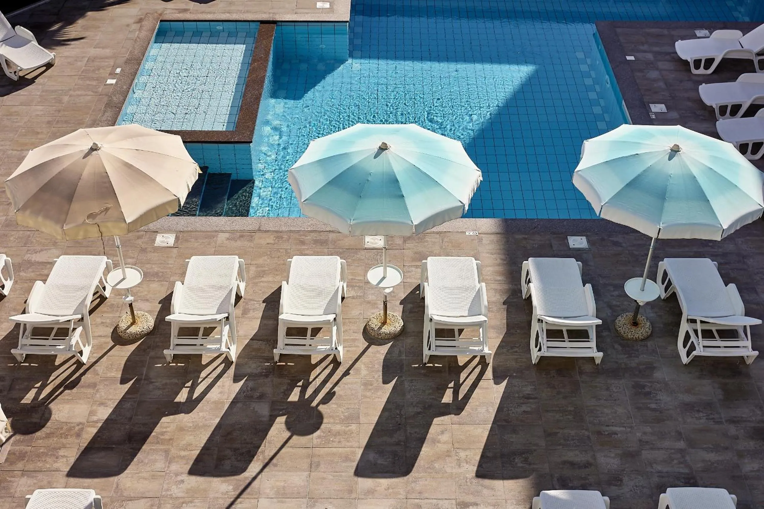 Pool view in Golden Hotel