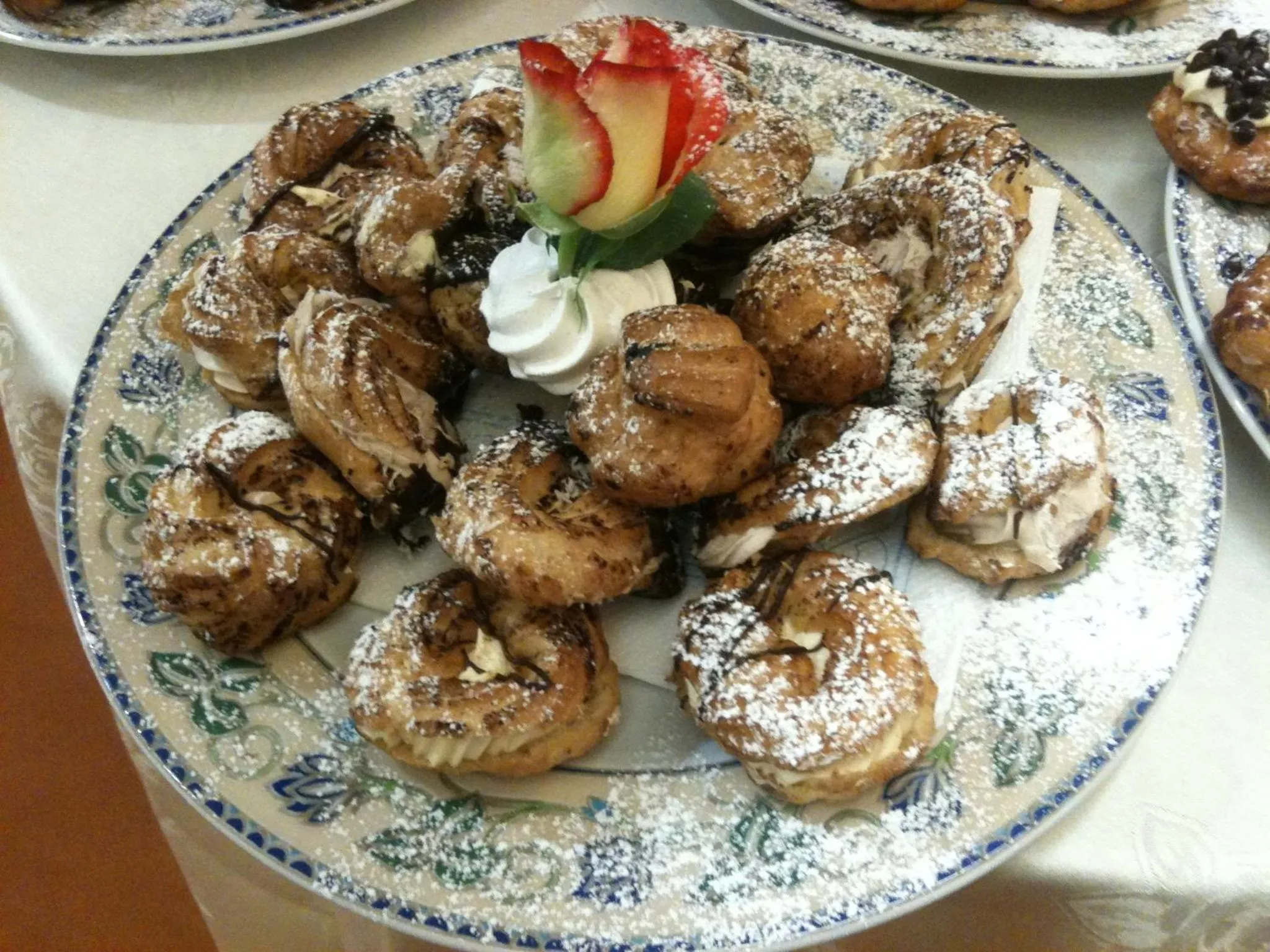 Food close-up in Savant Hotel