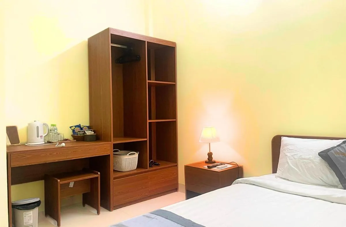 wardrobe, Bed in Sontra Sea Hotel