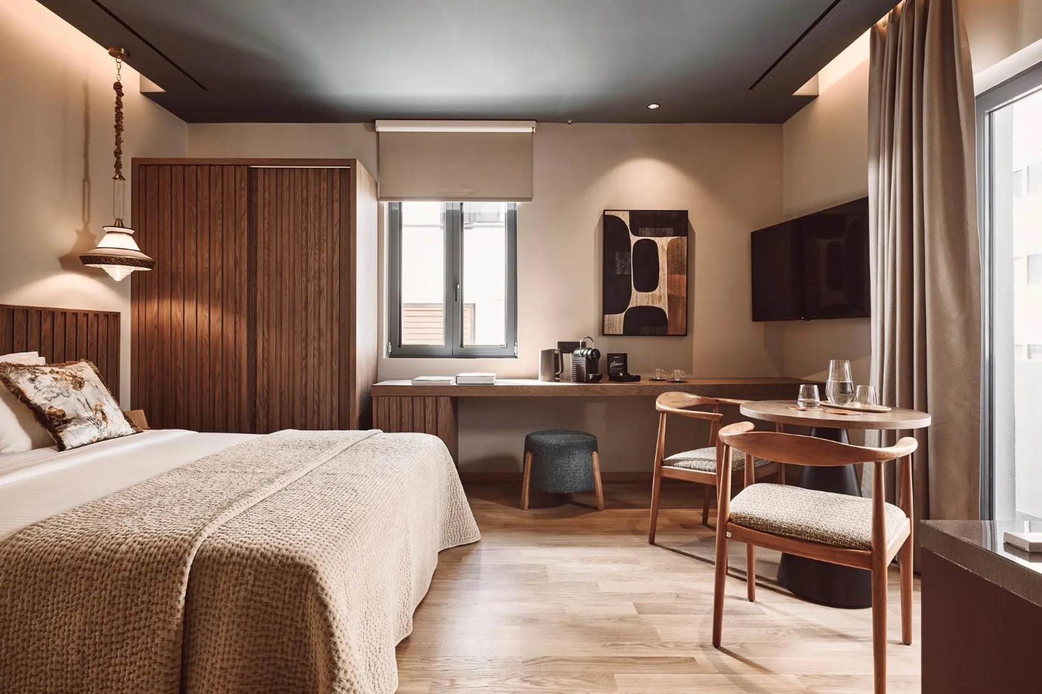 Bed in Cama Luxury Suites Glyfada