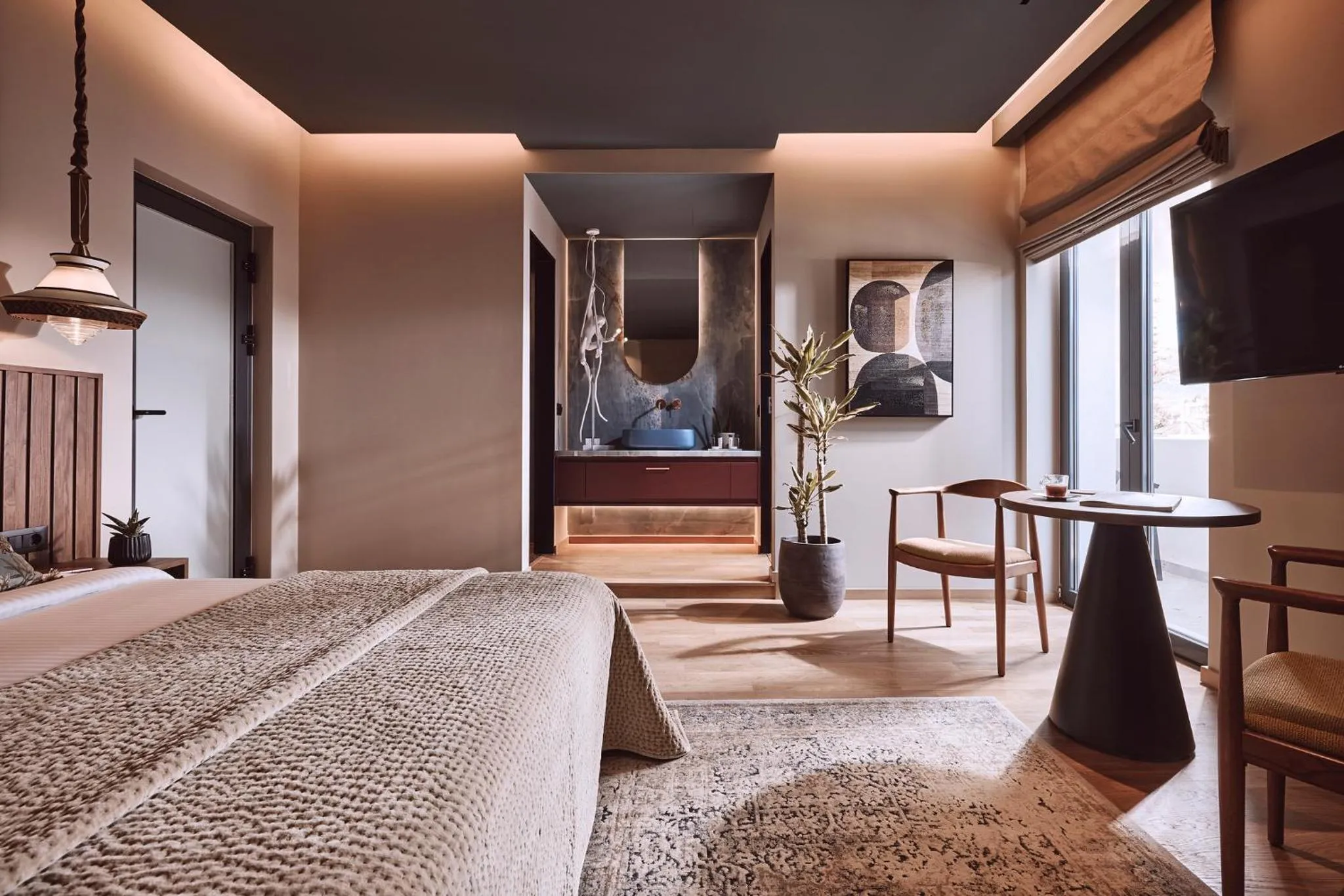 Bed in Cama Luxury Suites Glyfada