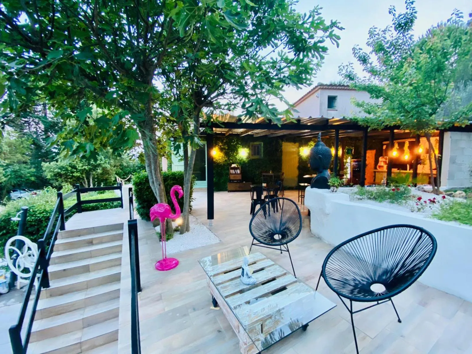 Garden in La Villa Tosca