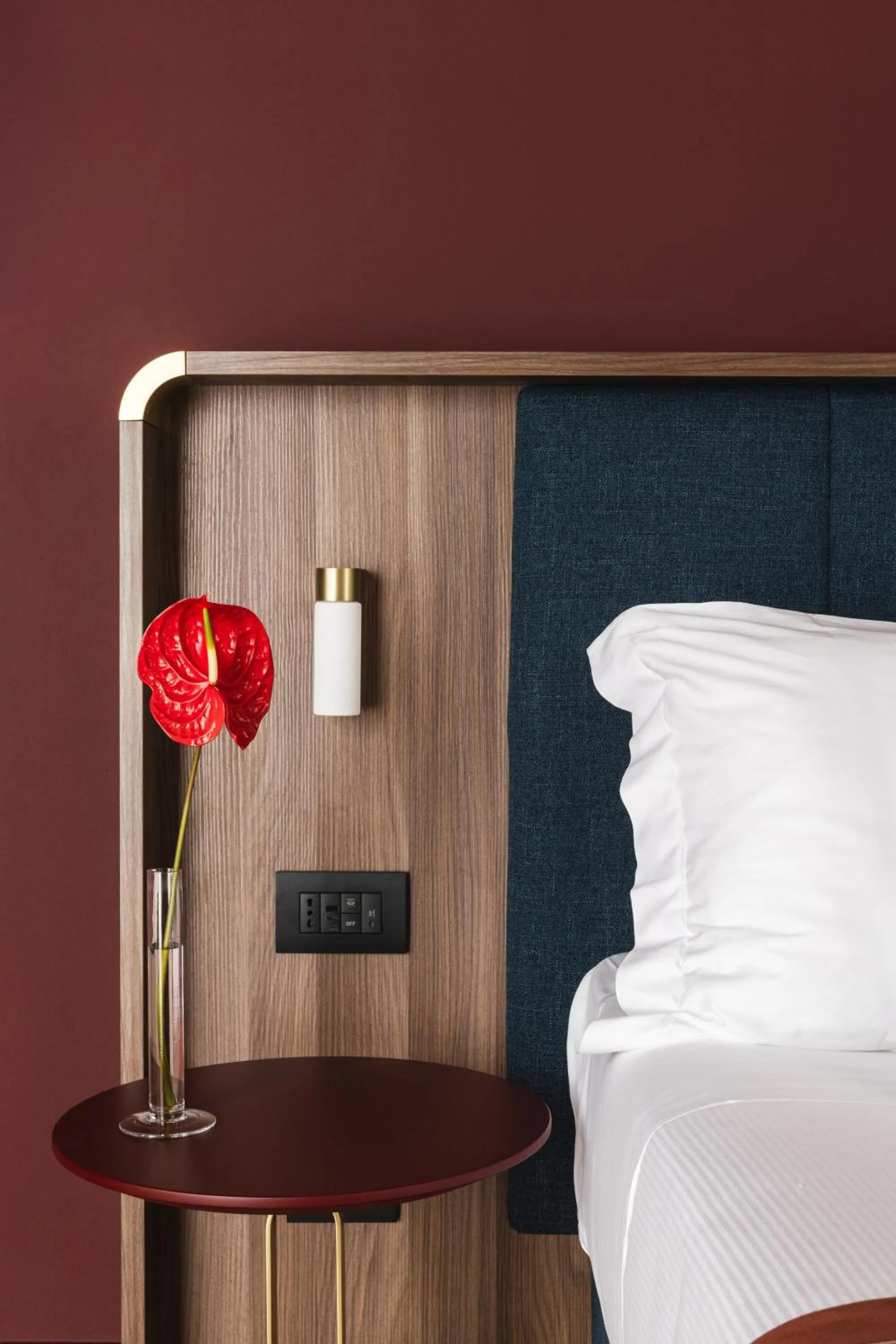 Decorative detail, Bed in Casa D'Este - Hotel Ferrara