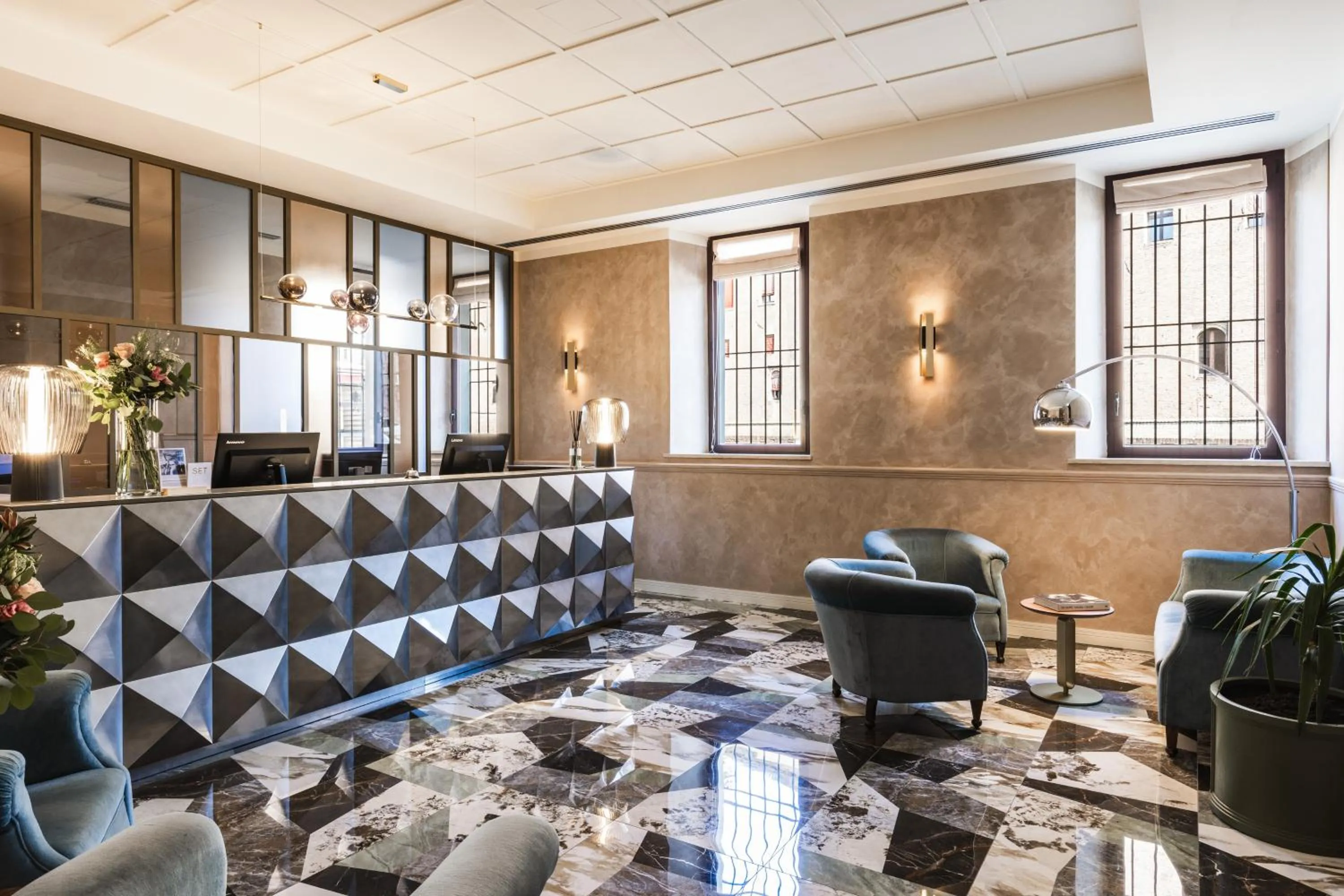 Seating area in Casa D'Este - Hotel Ferrara