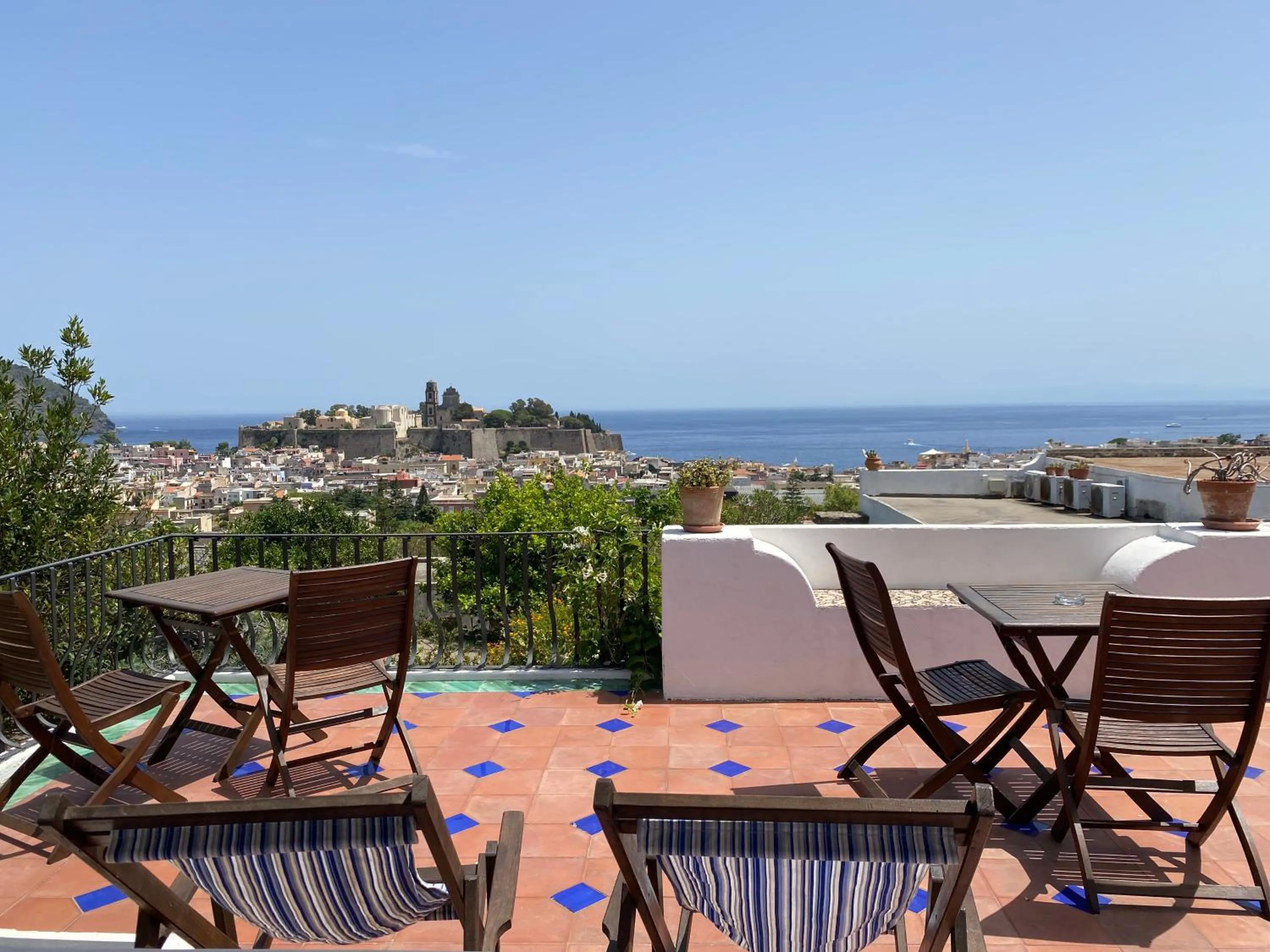 Balcony/Terrace in Hotel Villa Diana