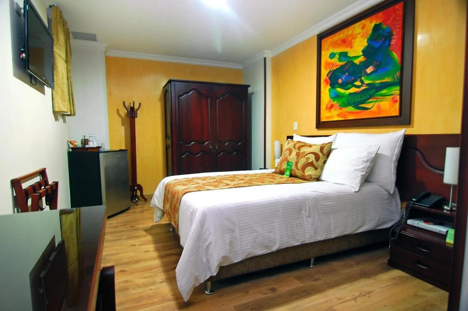 Bed in Hotel Luxor Pereira