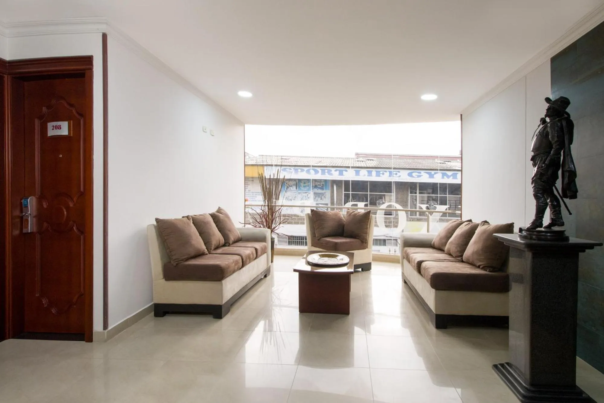 Living room in Hotel Luxor Pereira