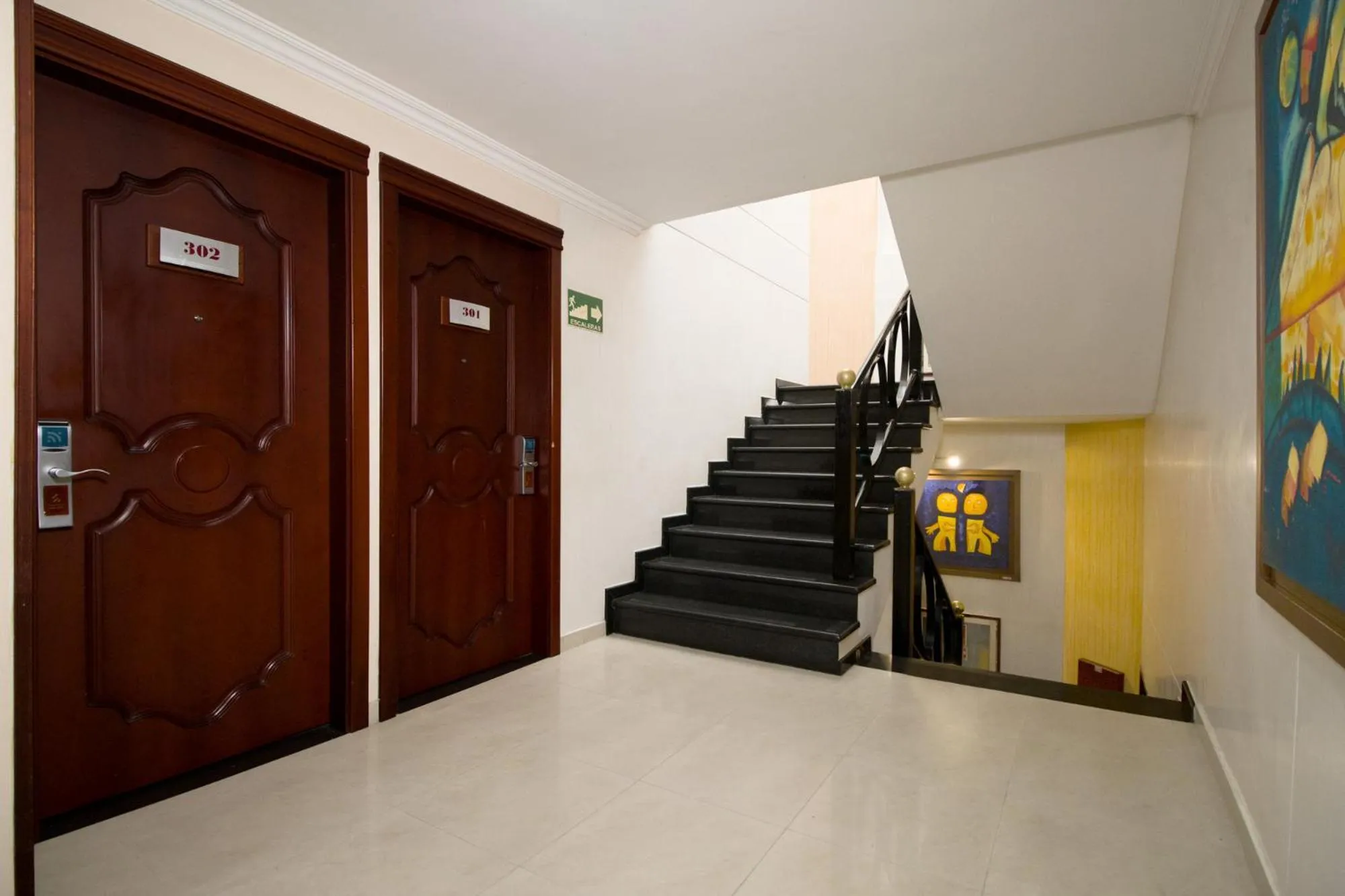 Lobby or reception in Hotel Luxor Pereira