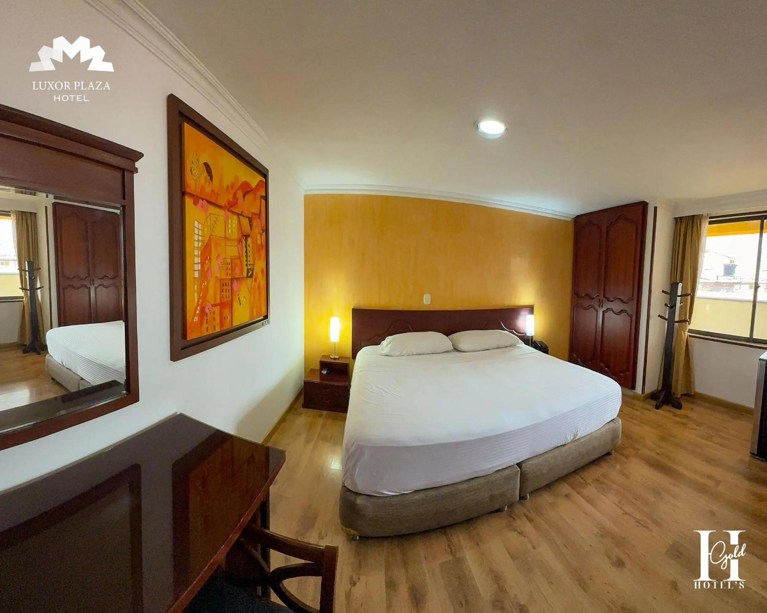 Bed in Hotel Luxor Pereira