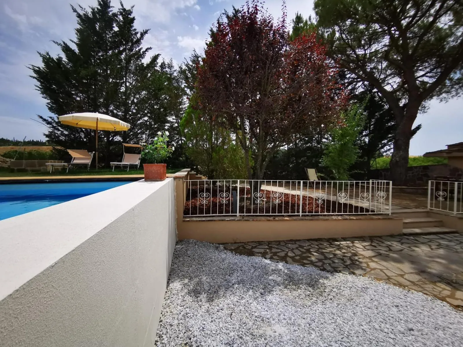 Swimming pool in Agriturismo Bio Fattoria Bacio