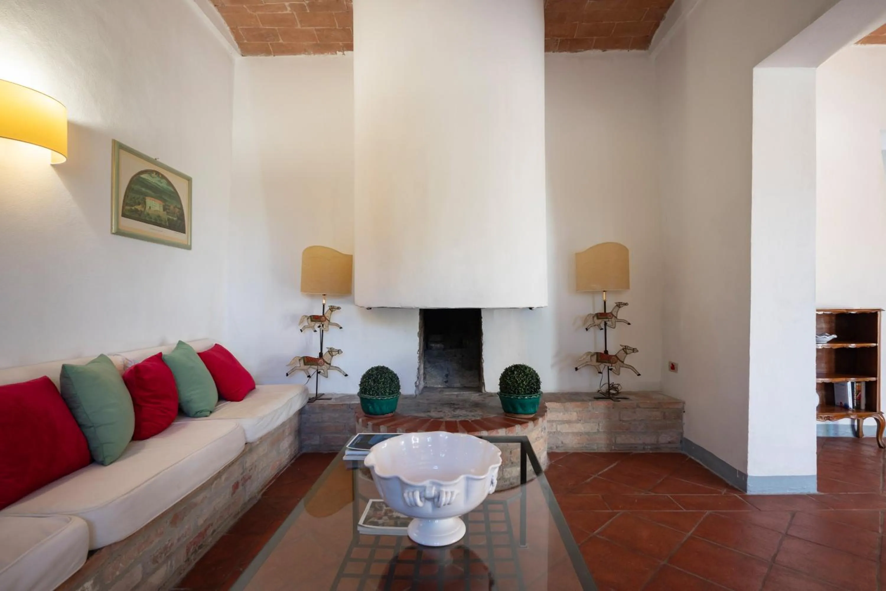Living room in Agriturismo Bio Fattoria Bacio