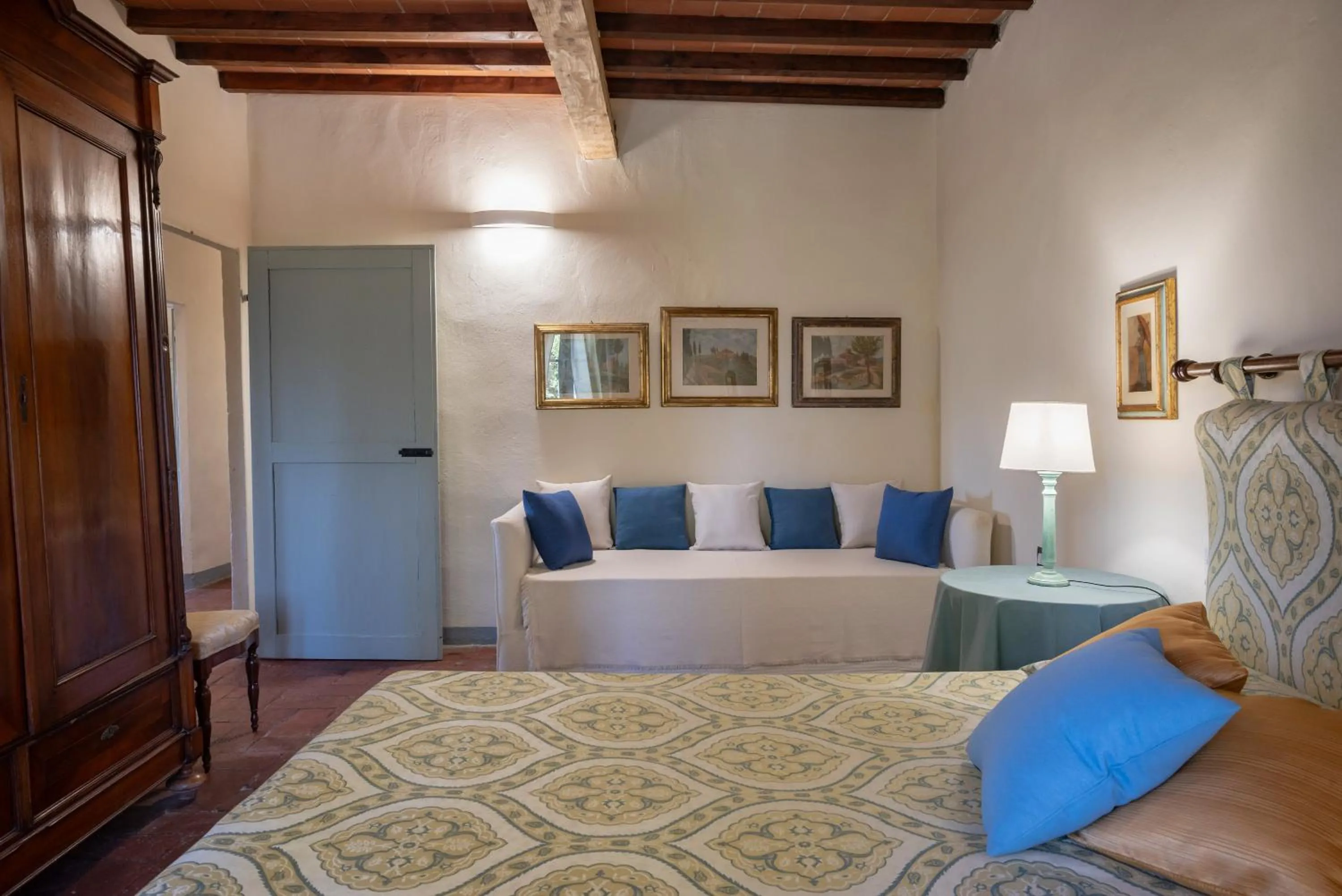 Bedroom, Bed in Agriturismo Bio Fattoria Bacio
