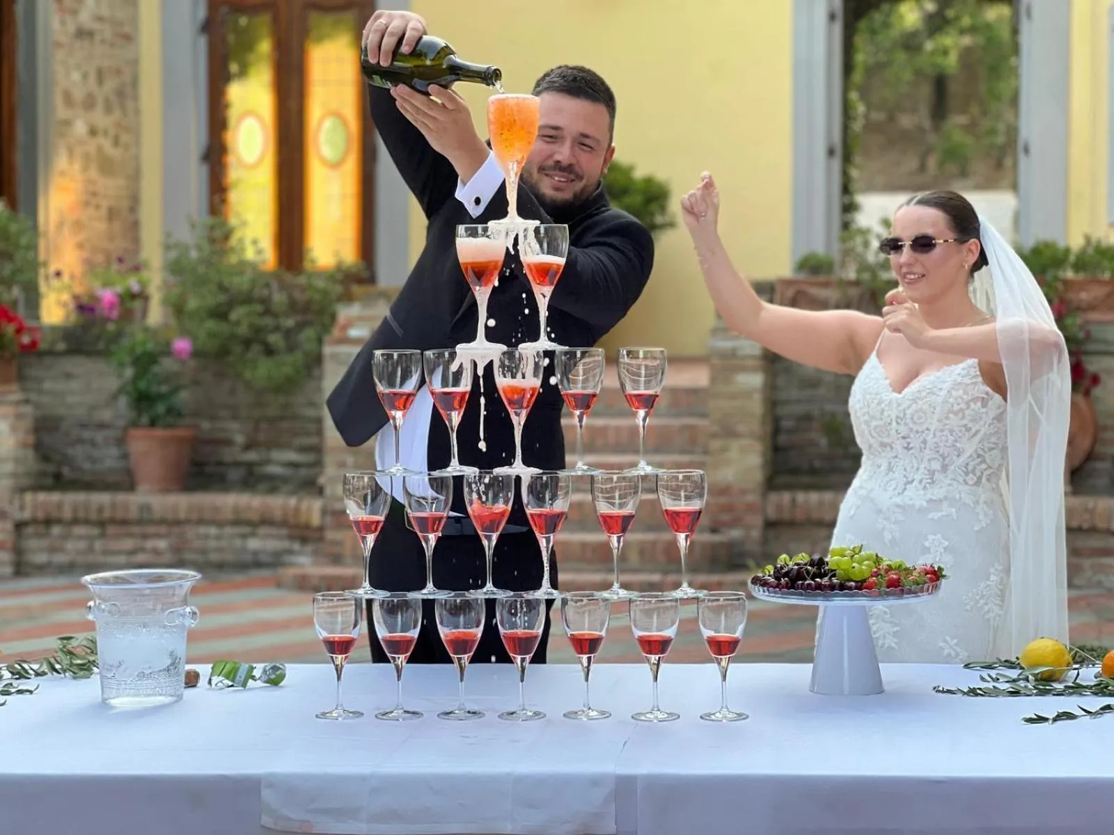 wedding in Agriturismo Bio Fattoria Bacio