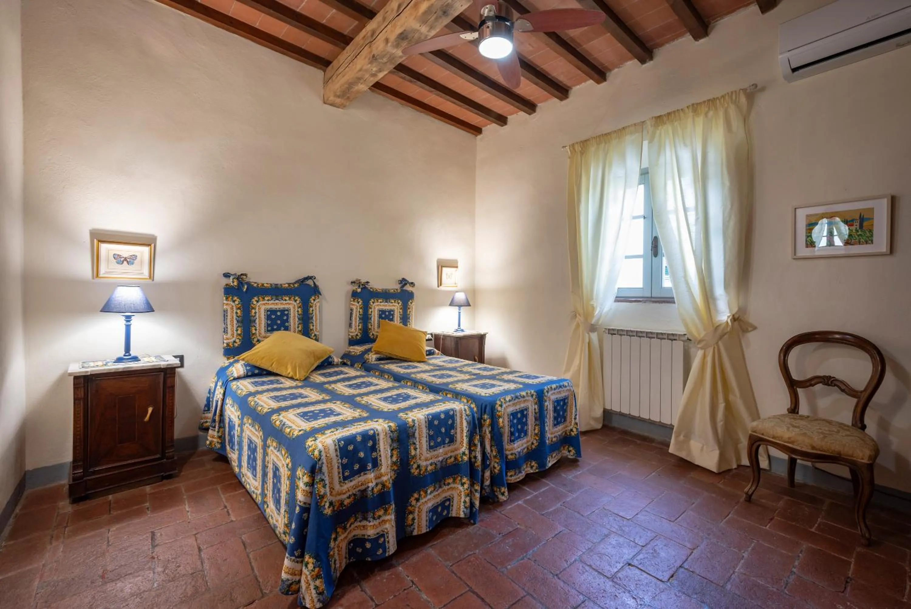 Bedroom, Bed in Agriturismo Bio Fattoria Bacio