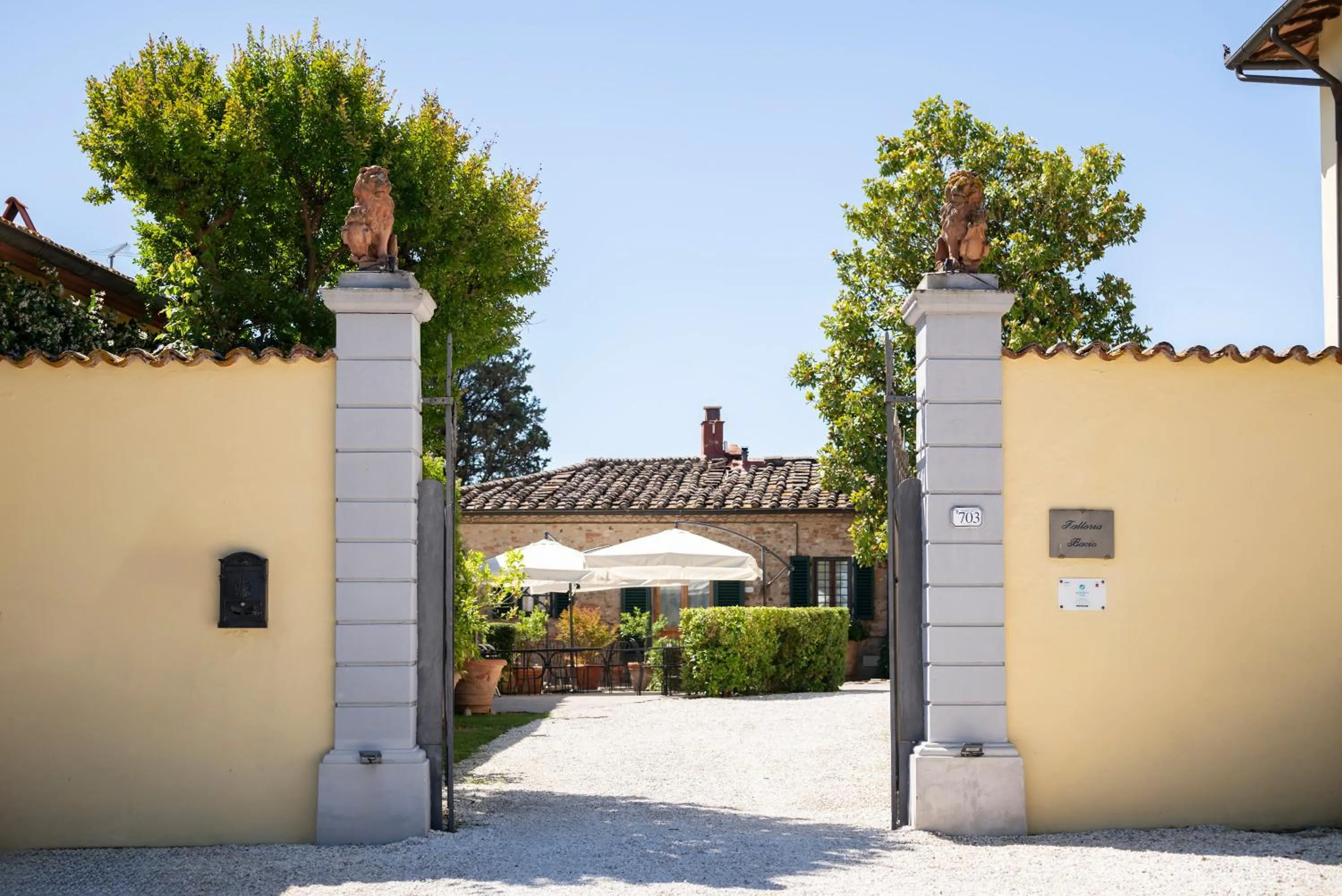 Facade/entrance in Agriturismo Bio Fattoria Bacio