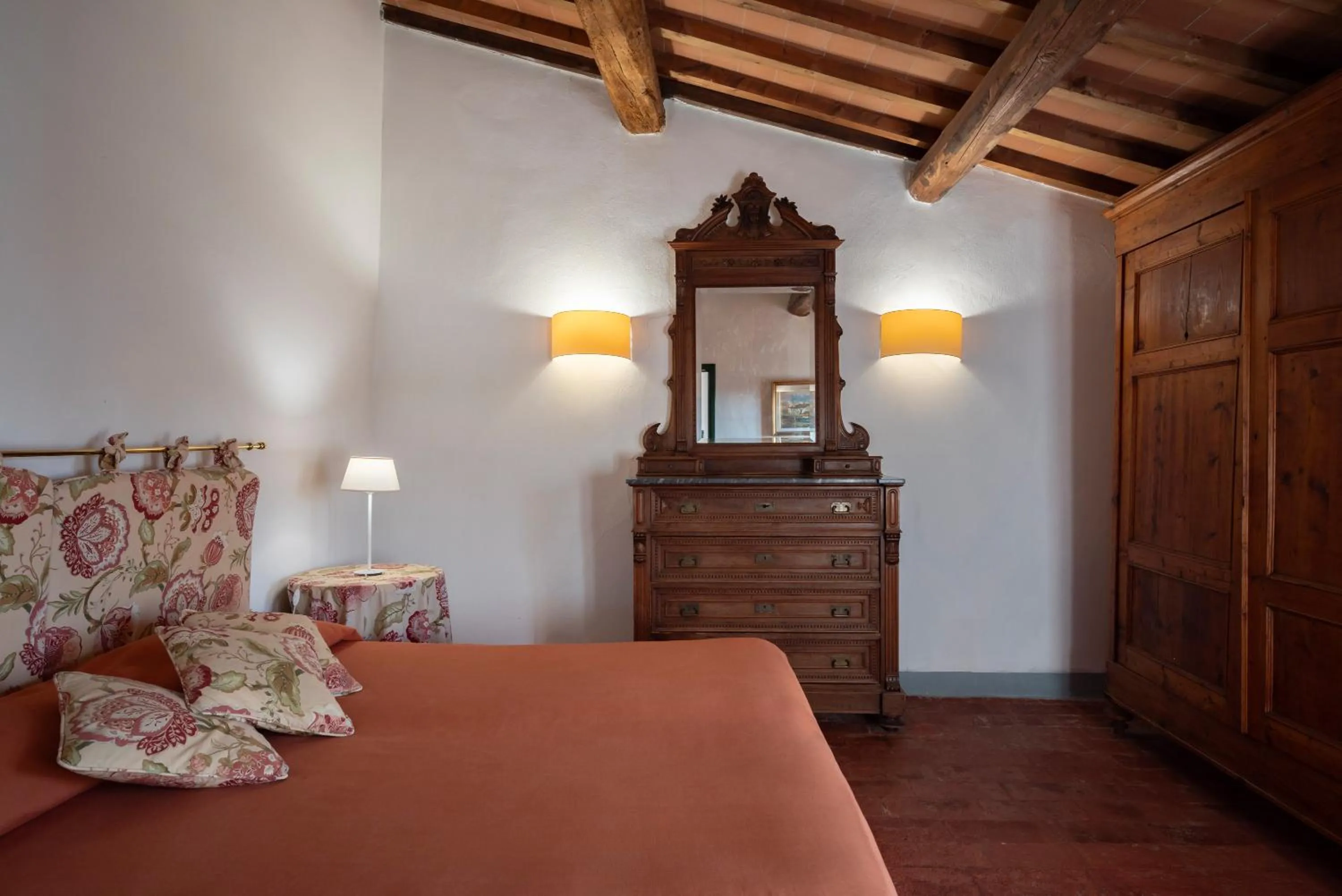Bedroom, Bed in Agriturismo Bio Fattoria Bacio
