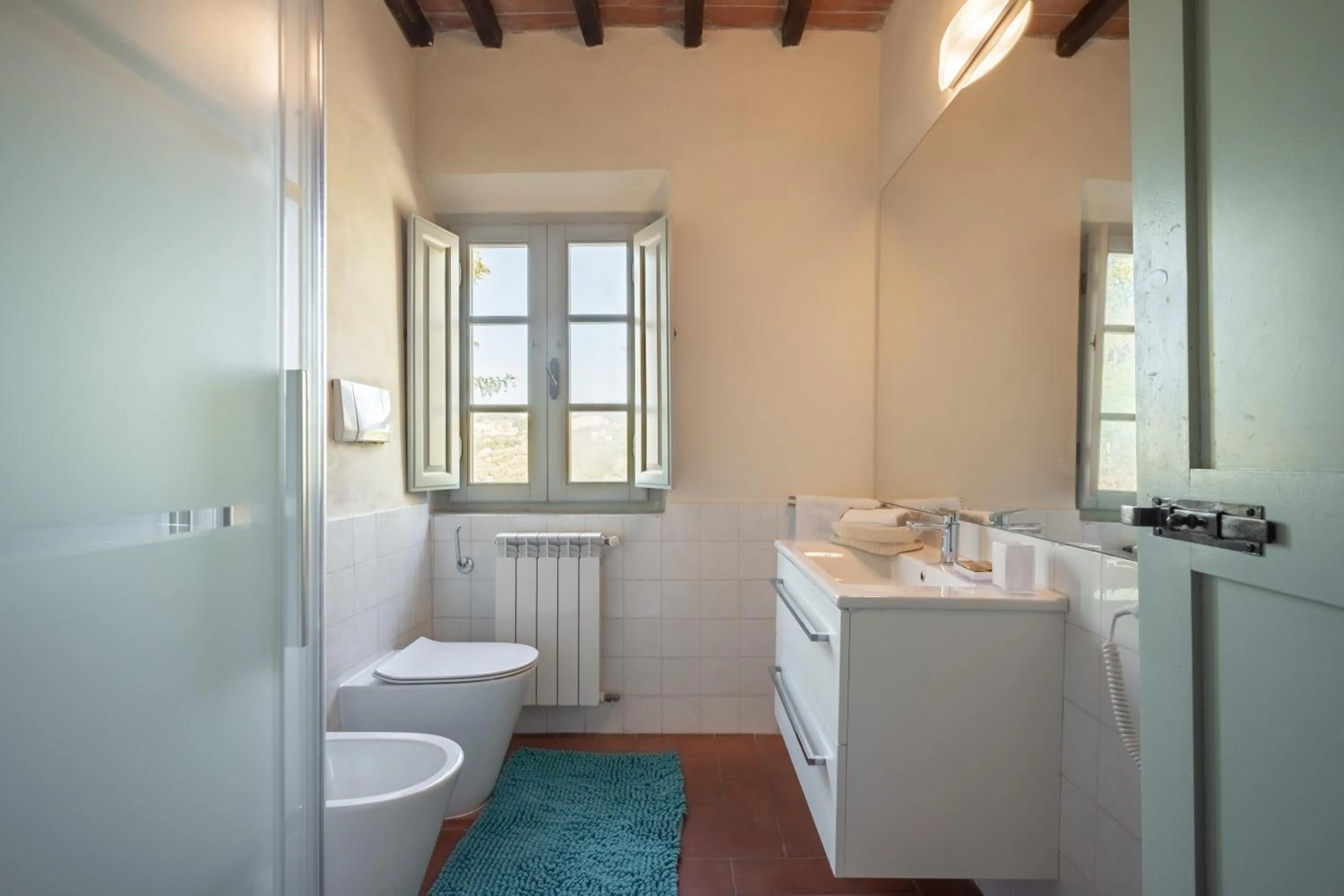 Toilet in Agriturismo Bio Fattoria Bacio
