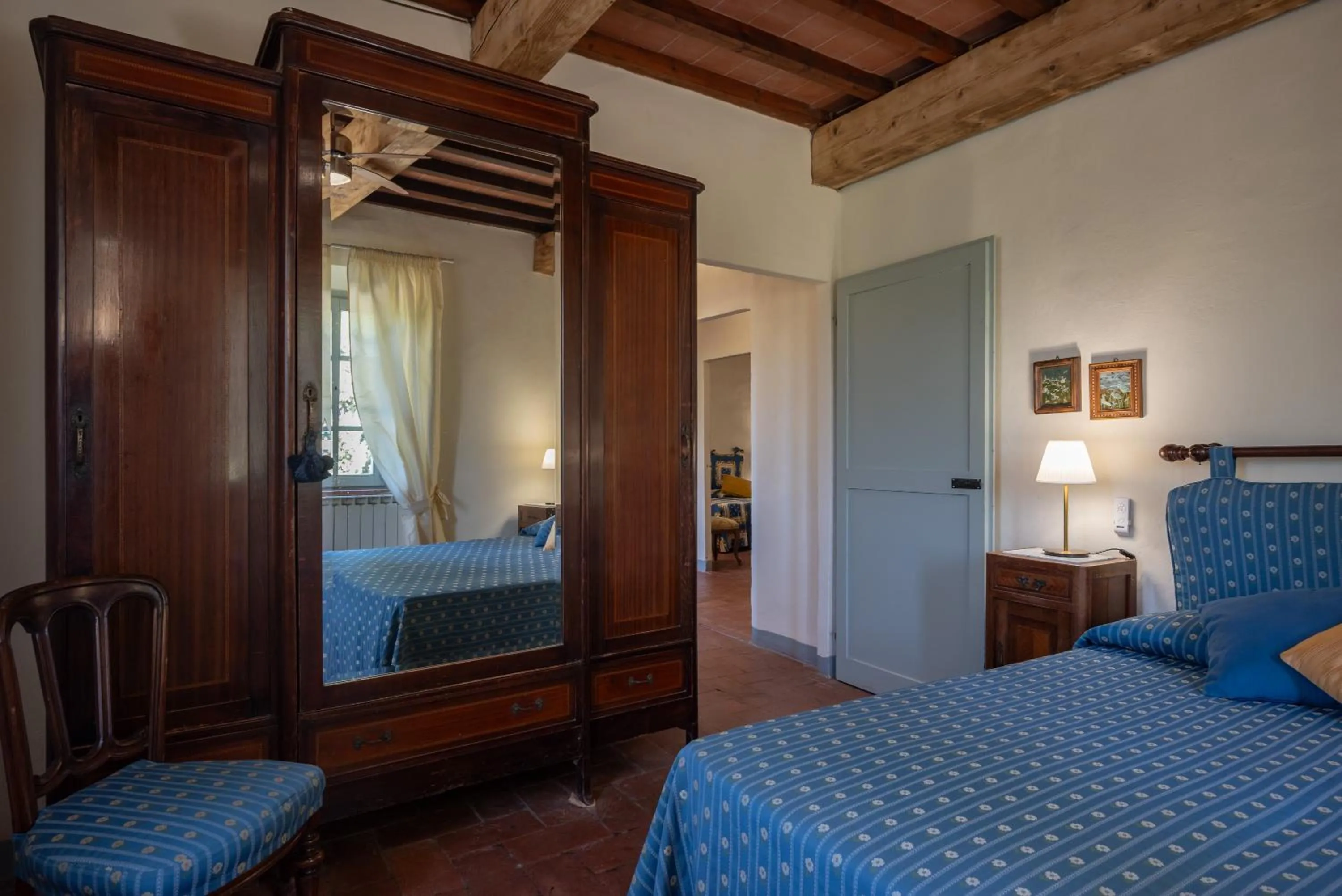 Bedroom, Bed in Agriturismo Bio Fattoria Bacio