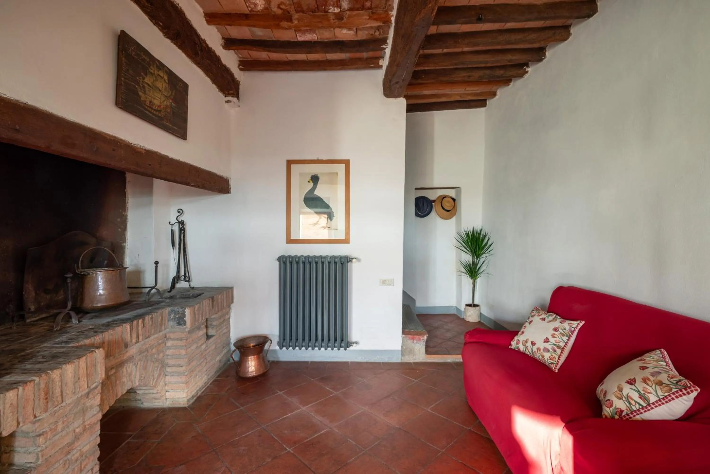 Living room in Agriturismo Bio Fattoria Bacio