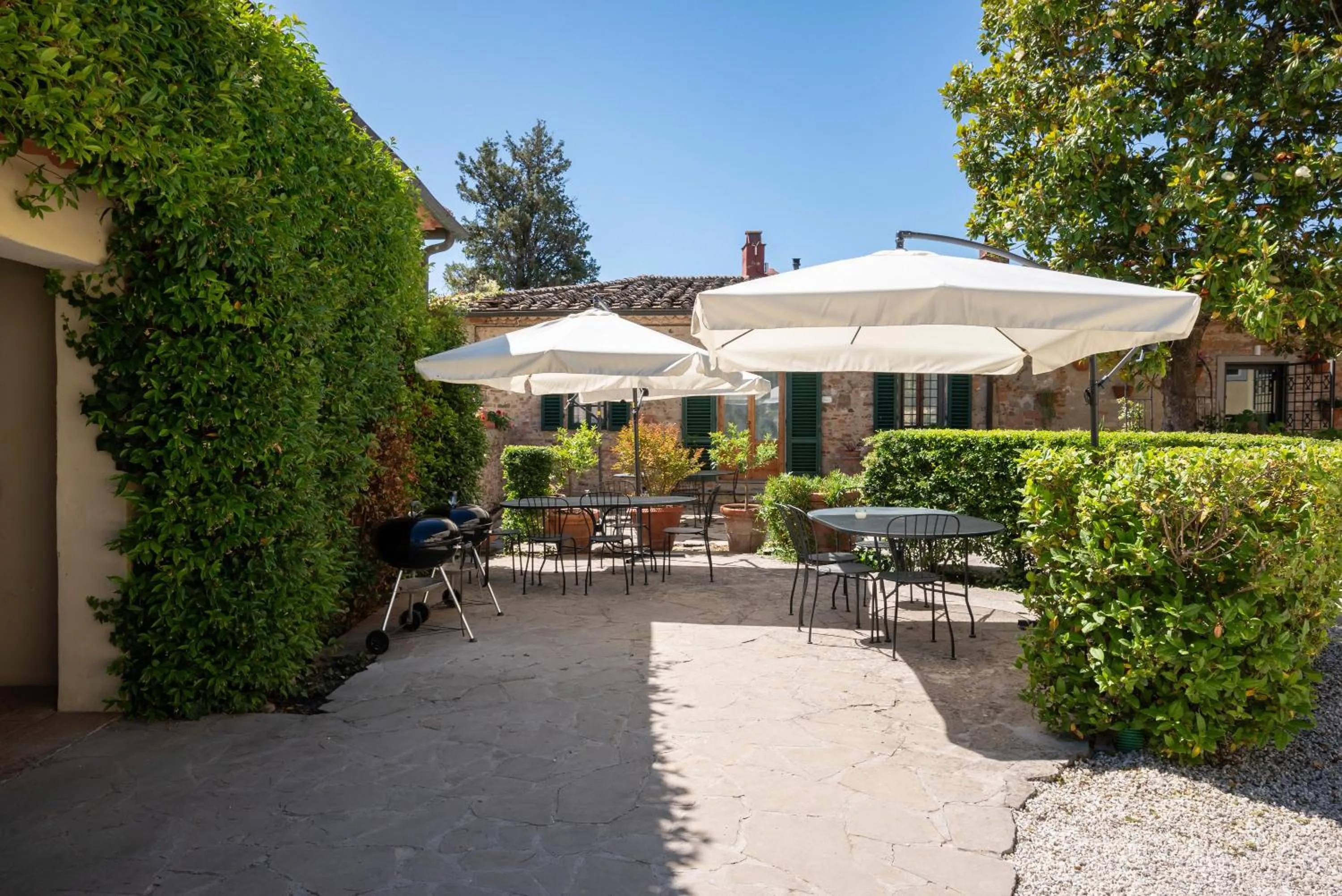 Patio in Agriturismo Bio Fattoria Bacio