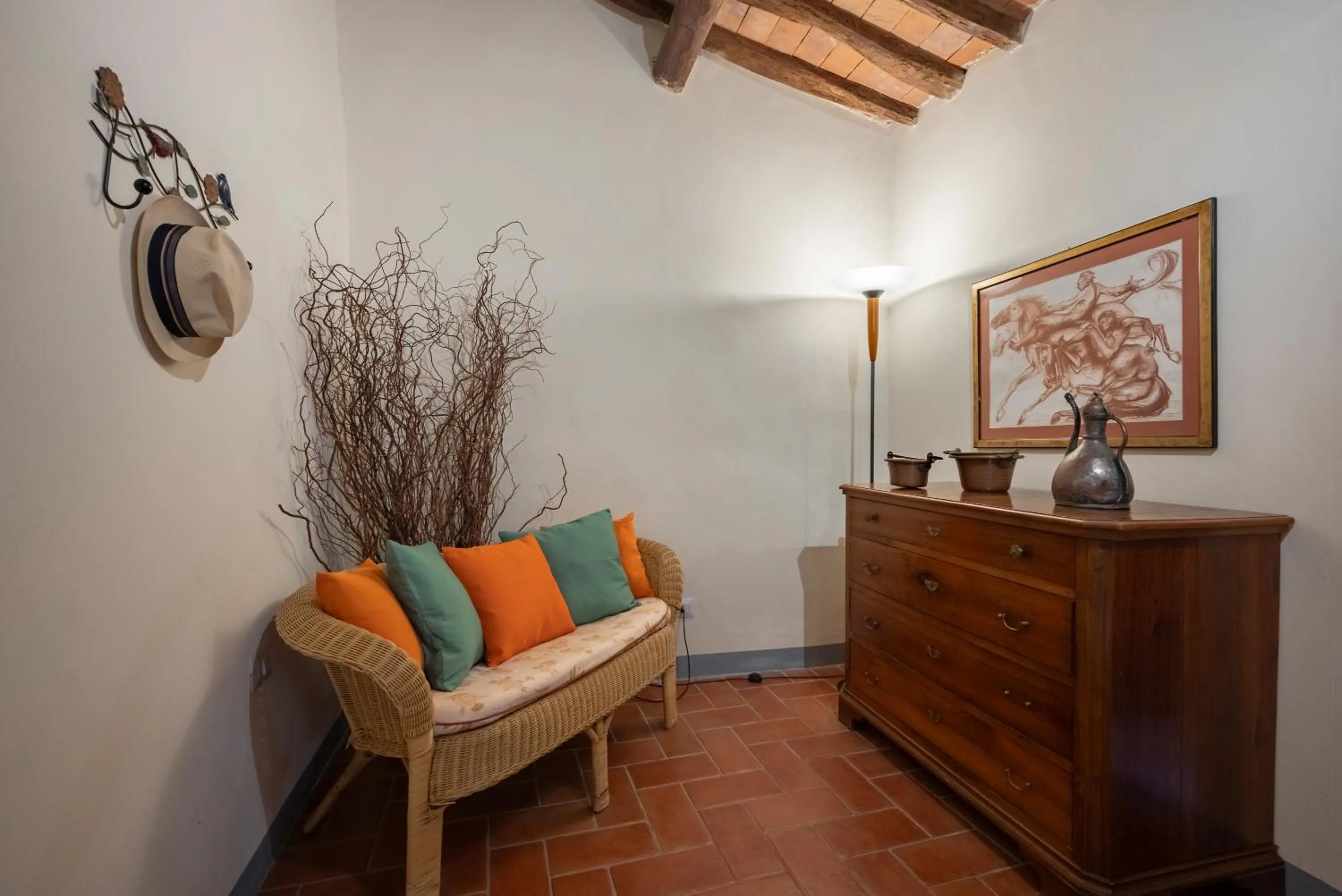 Living room in Agriturismo Bio Fattoria Bacio