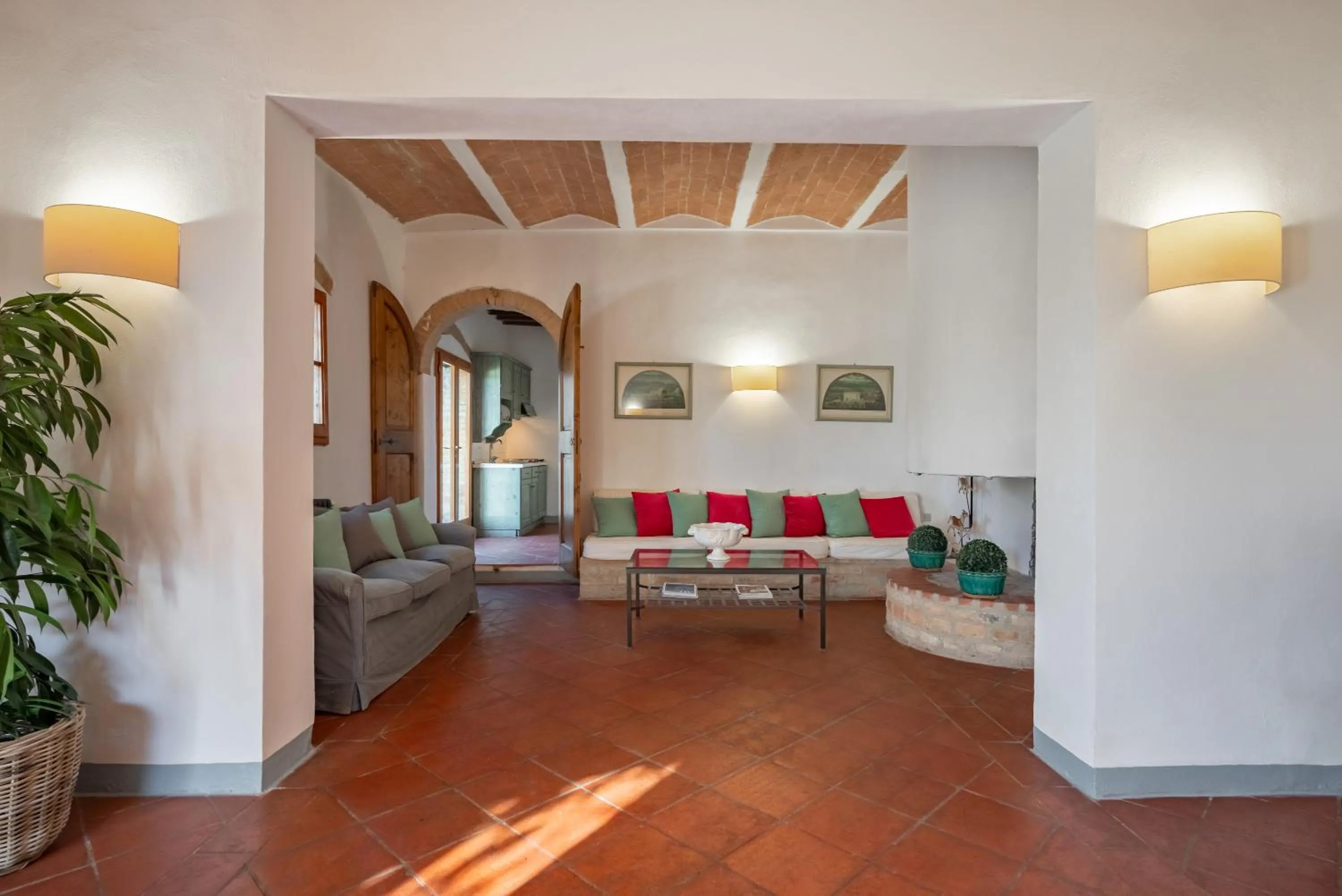Living room in Agriturismo Bio Fattoria Bacio