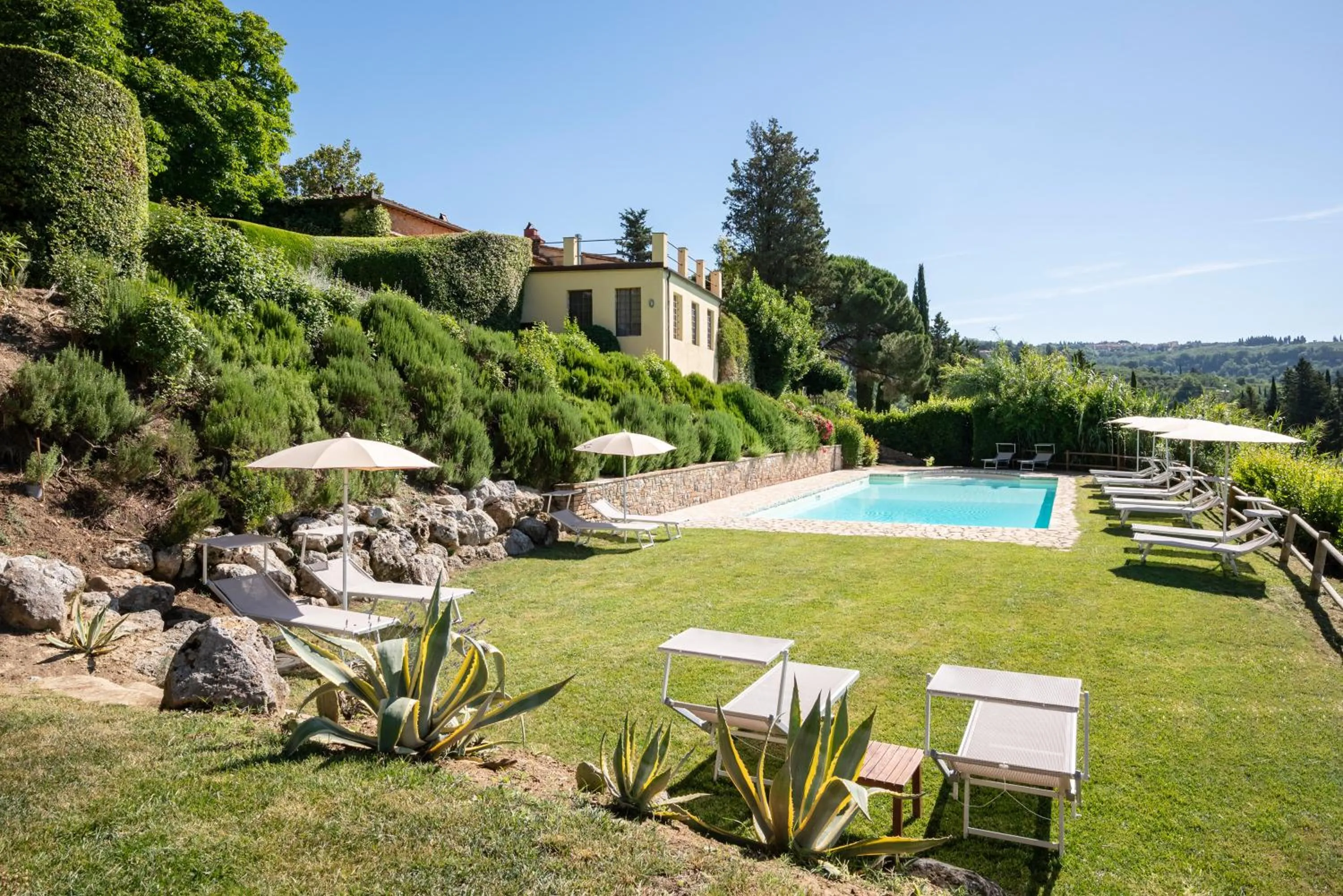 Swimming pool in Agriturismo Bio Fattoria Bacio