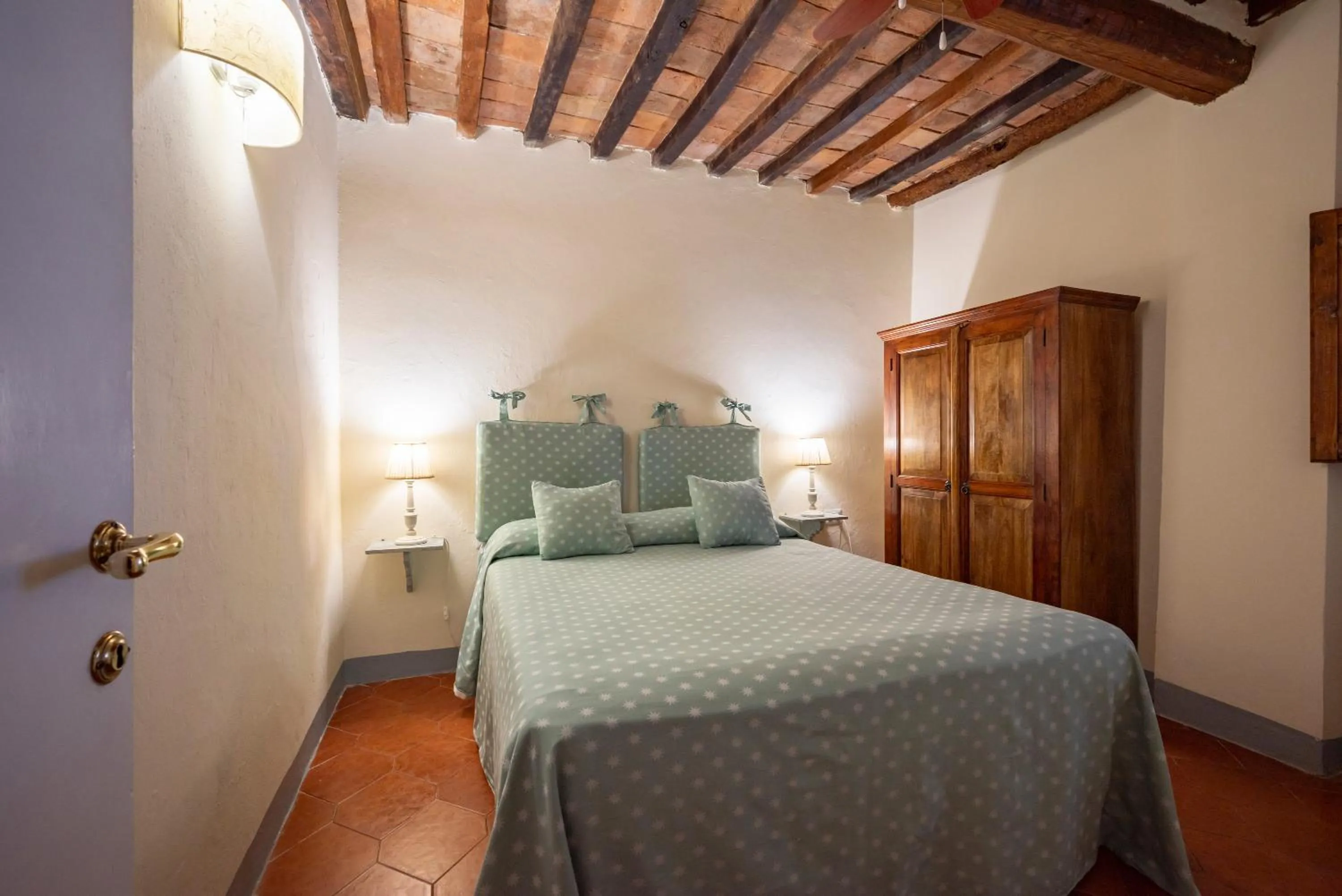 Bedroom, Bed in Agriturismo Bio Fattoria Bacio