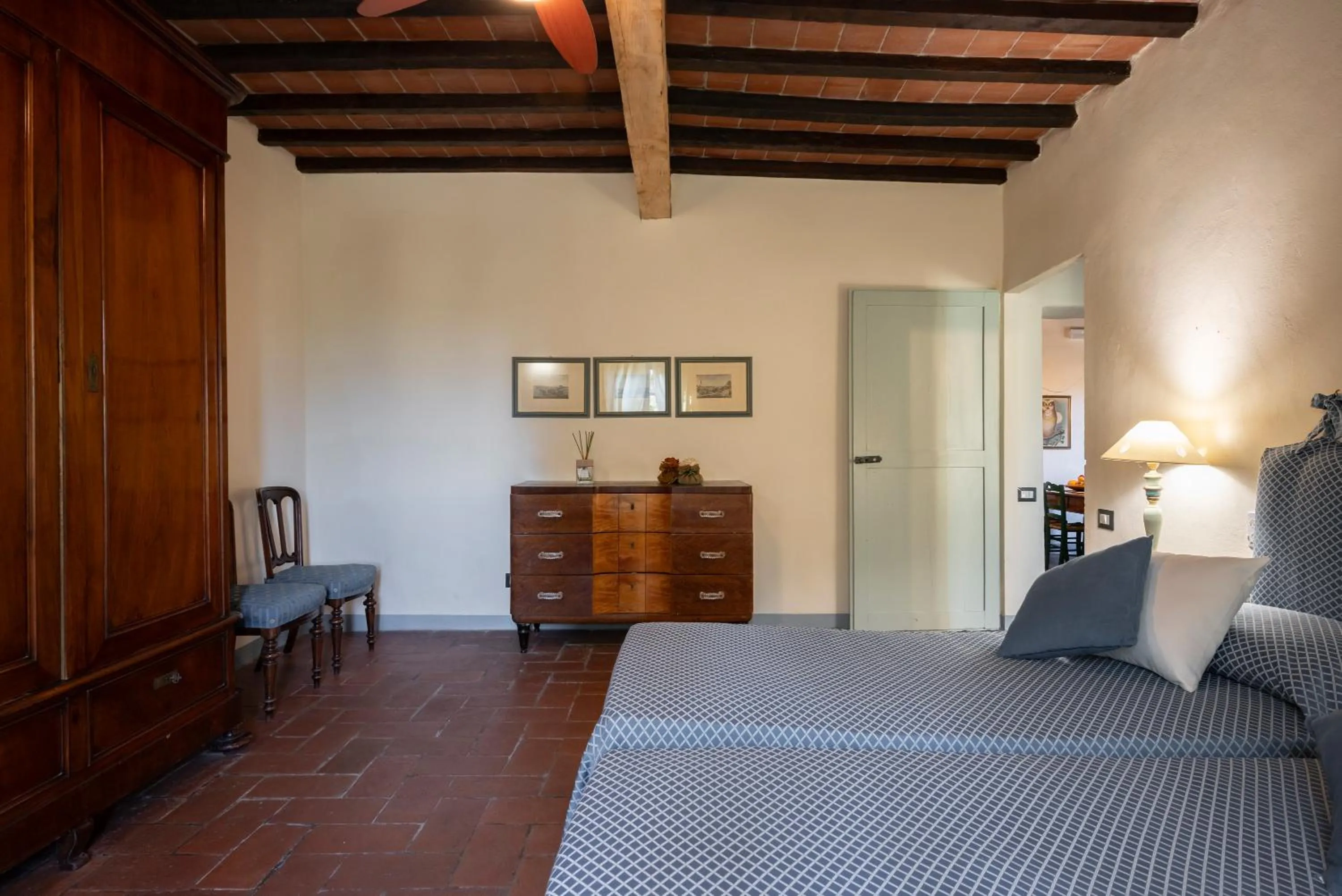 Photo of the whole room, Bed in Agriturismo Bio Fattoria Bacio