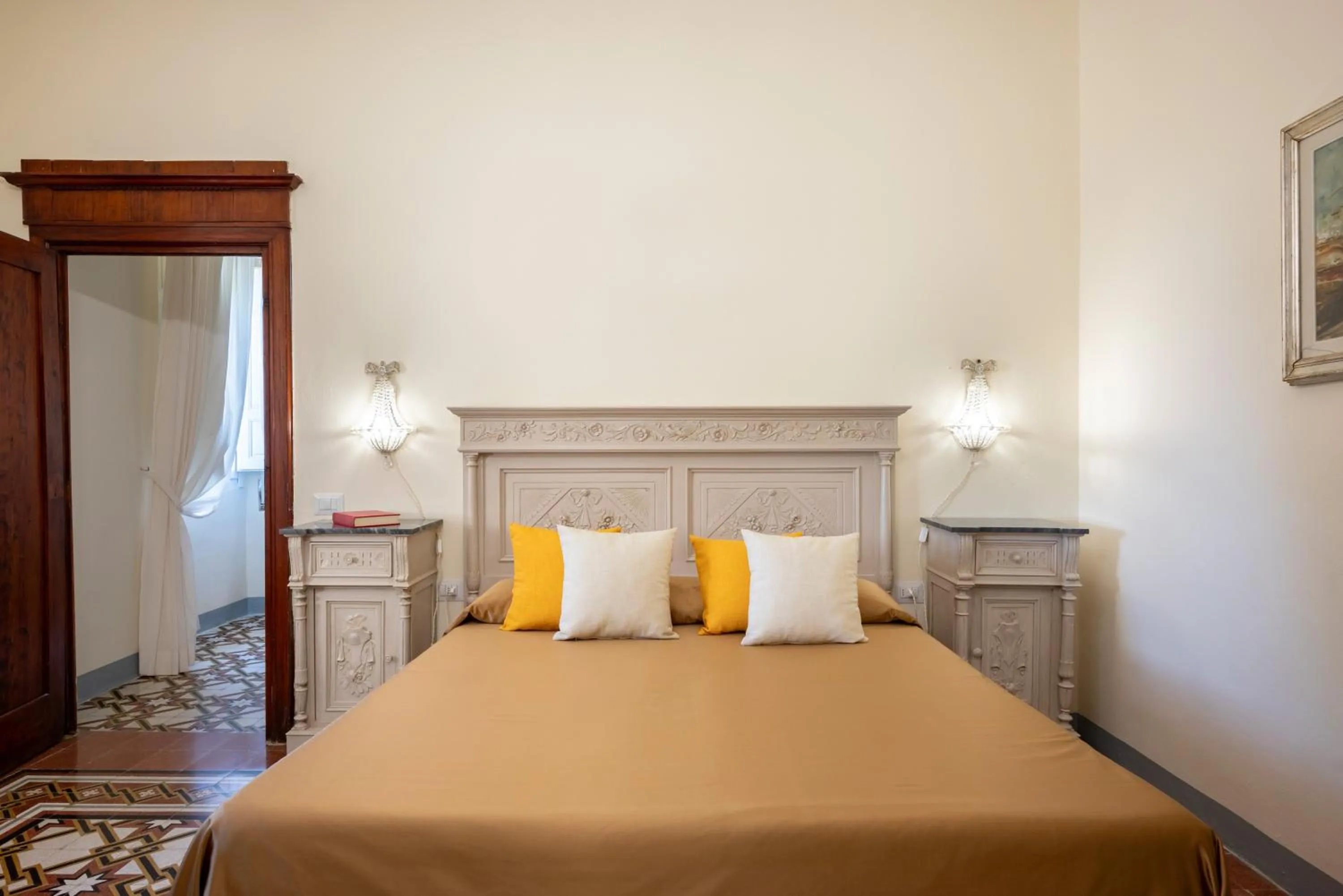 Bedroom, Bed in Agriturismo Bio Fattoria Bacio