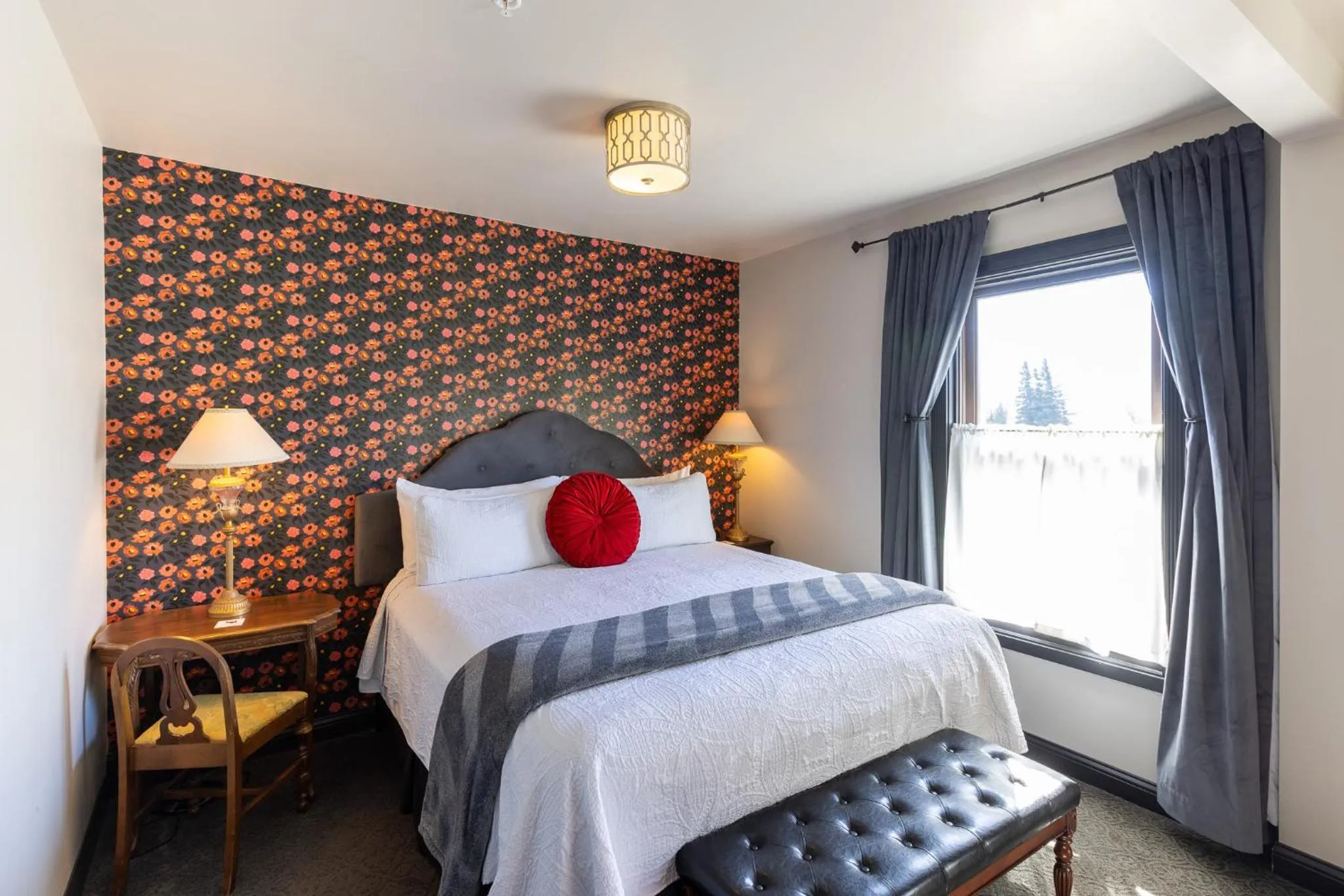 Bedroom, Bed in Hotel Stevenson