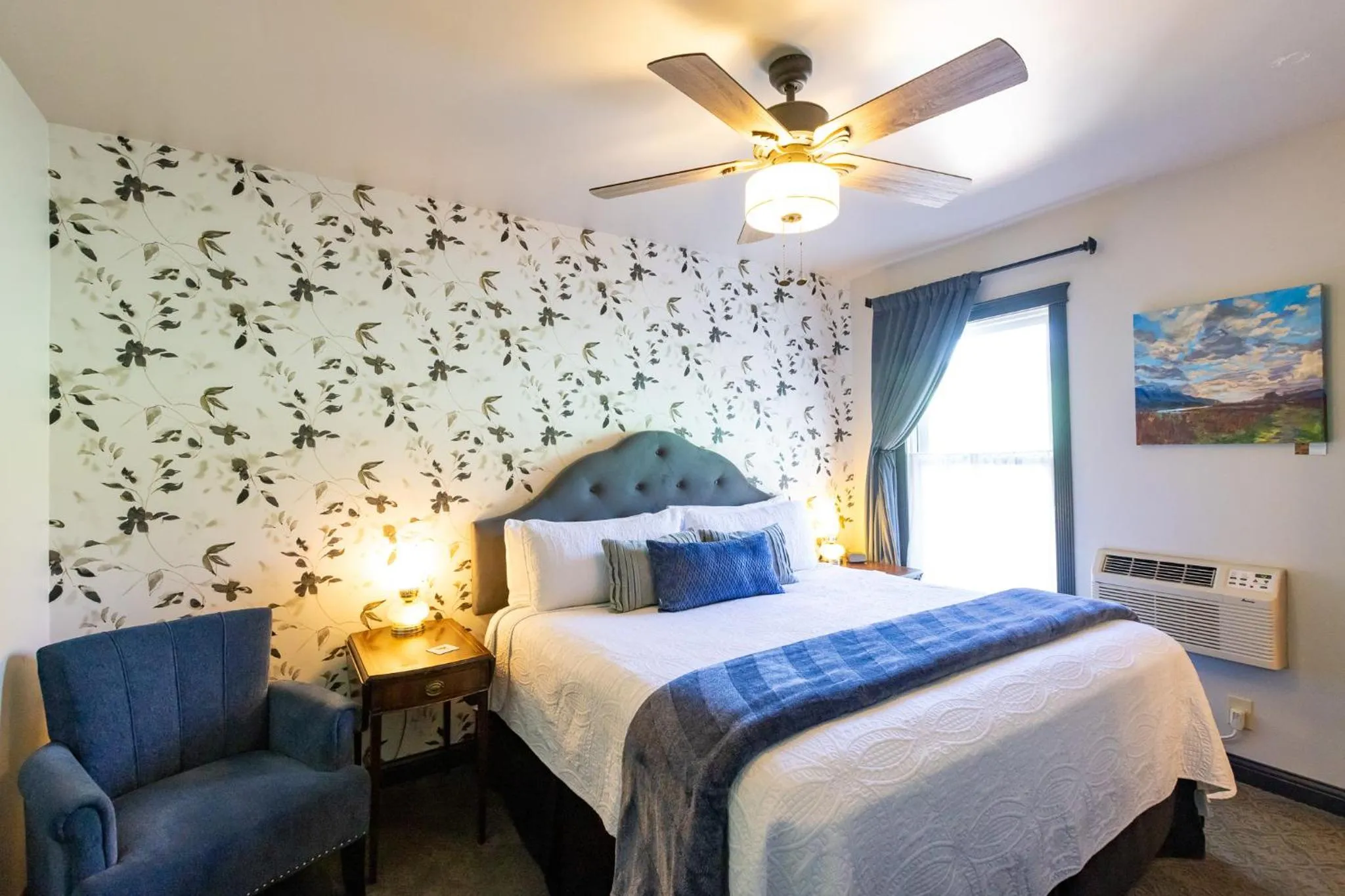 Bedroom, Bed in Hotel Stevenson